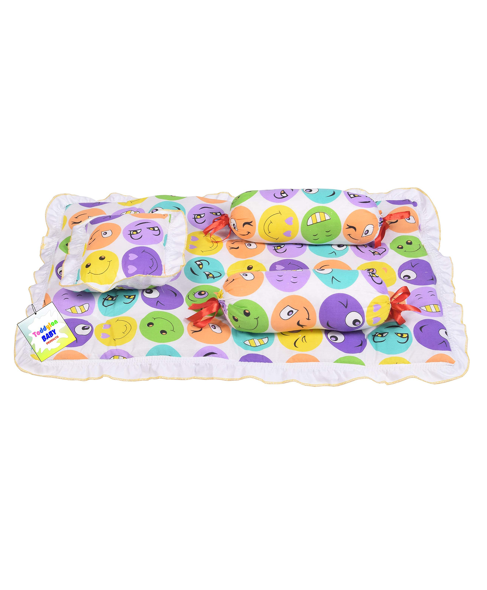 Toddylon Poly Baby Cotton Gadda Set - Purple-picture-47