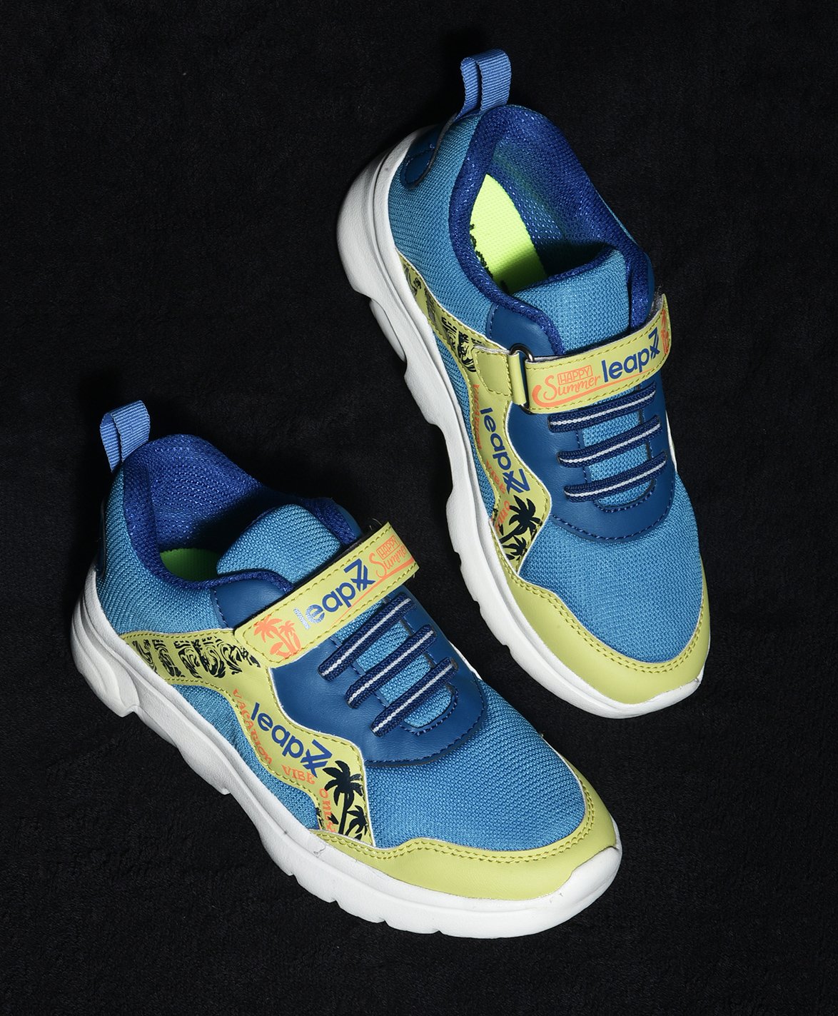 LIBERTY Velcro Closure Sneakers - Royal Blue-image-24