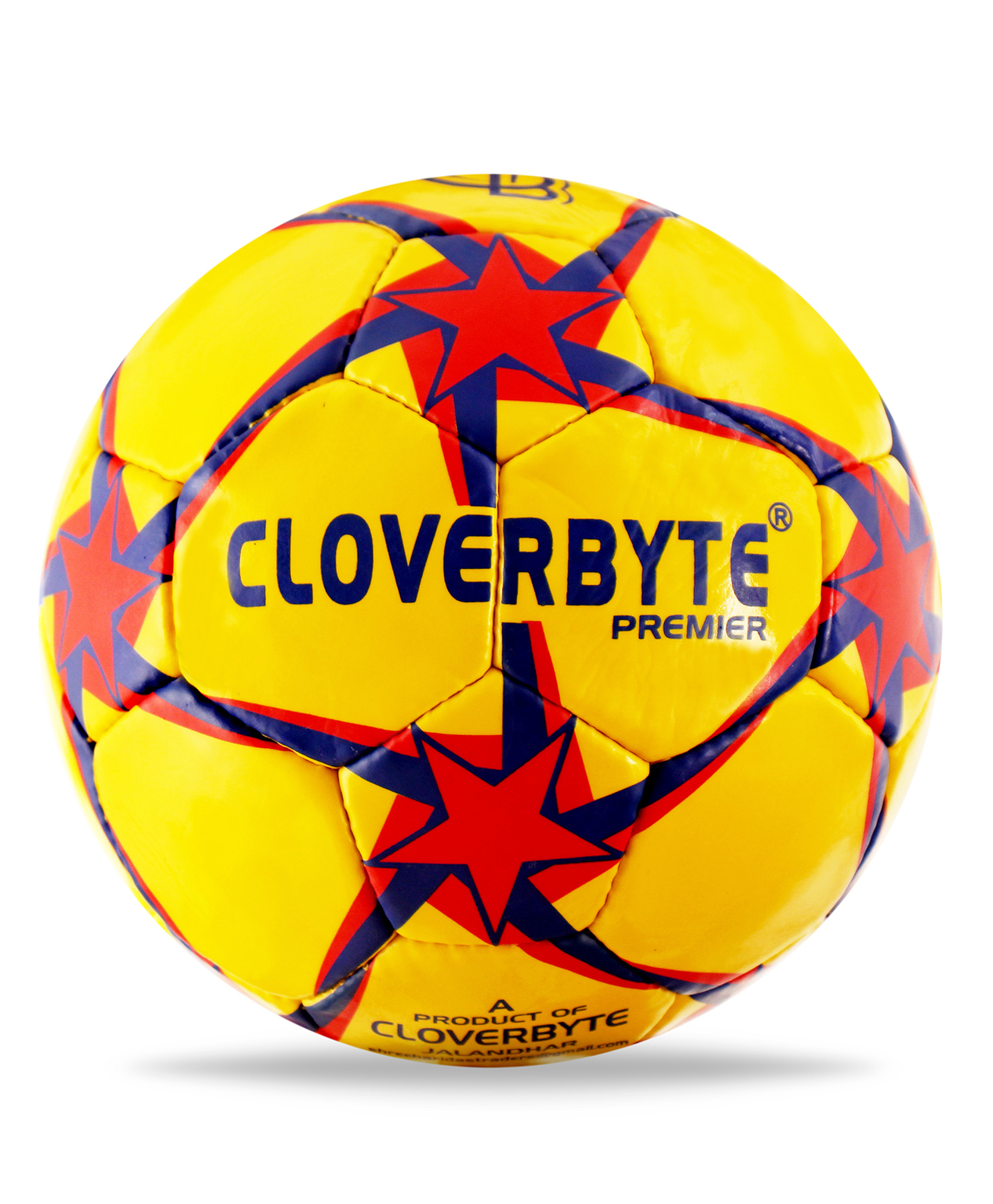 CLOVERBYTE Premier Football  Pump Size 5 - Yellow-picture-15