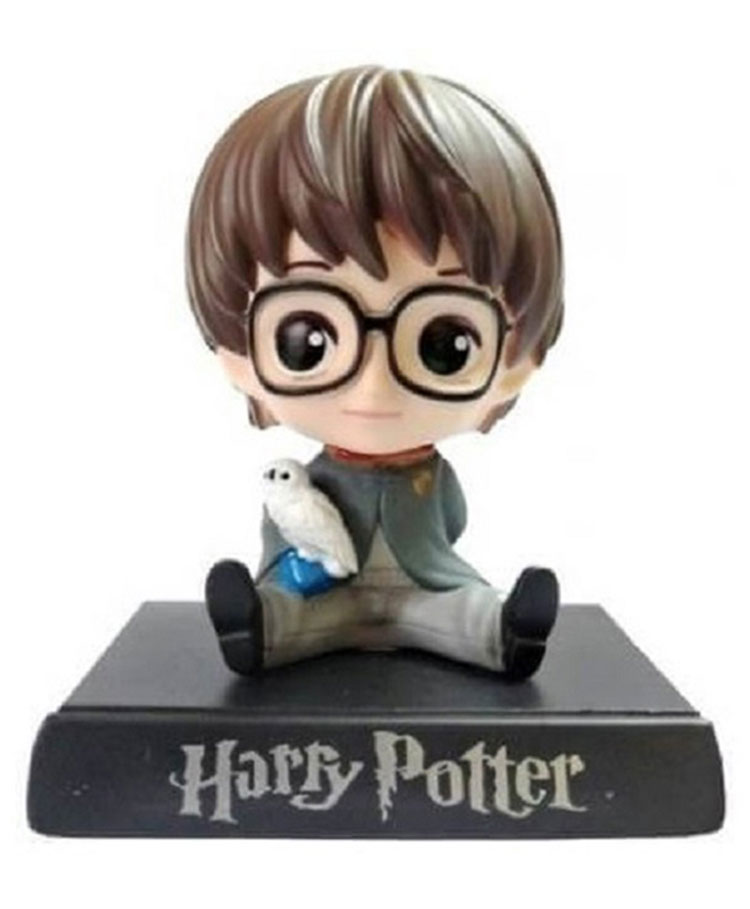QUIRKMALL Harry Potter Phone Holder Car Decoration Bobblehead Action Figure-picture-18
