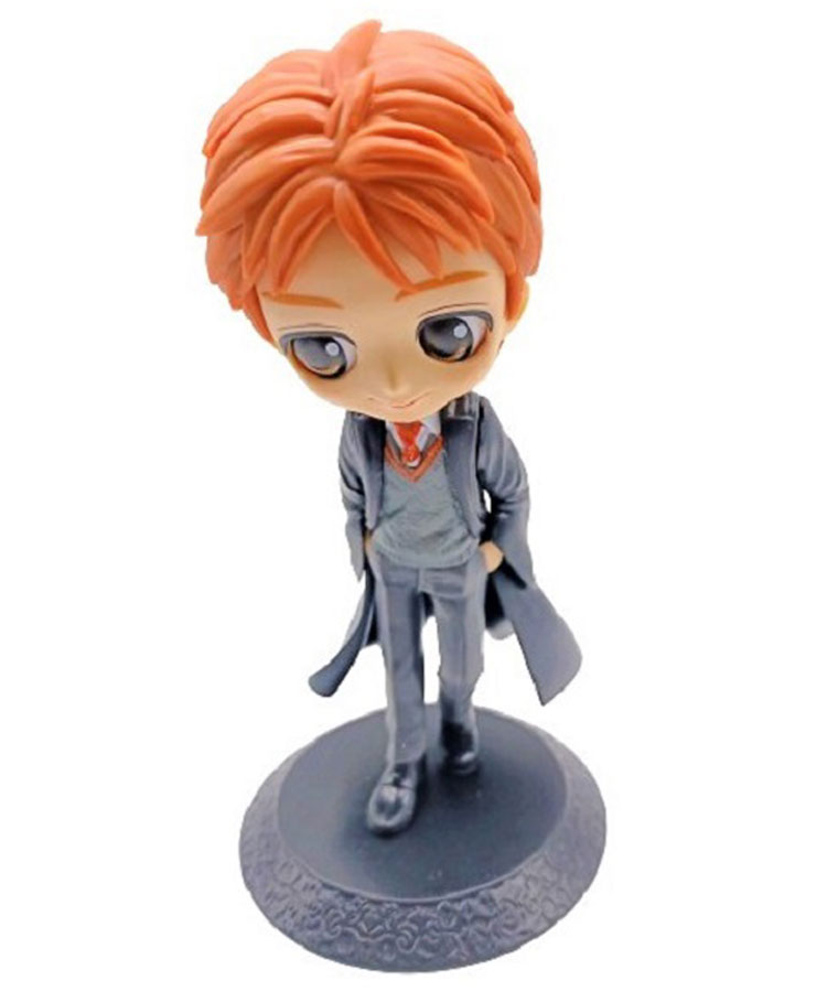 QUIRKMALL Ron Weasley Action Figure Limited Edition Bobblehead with Mobile Holder - Grey-picture-41