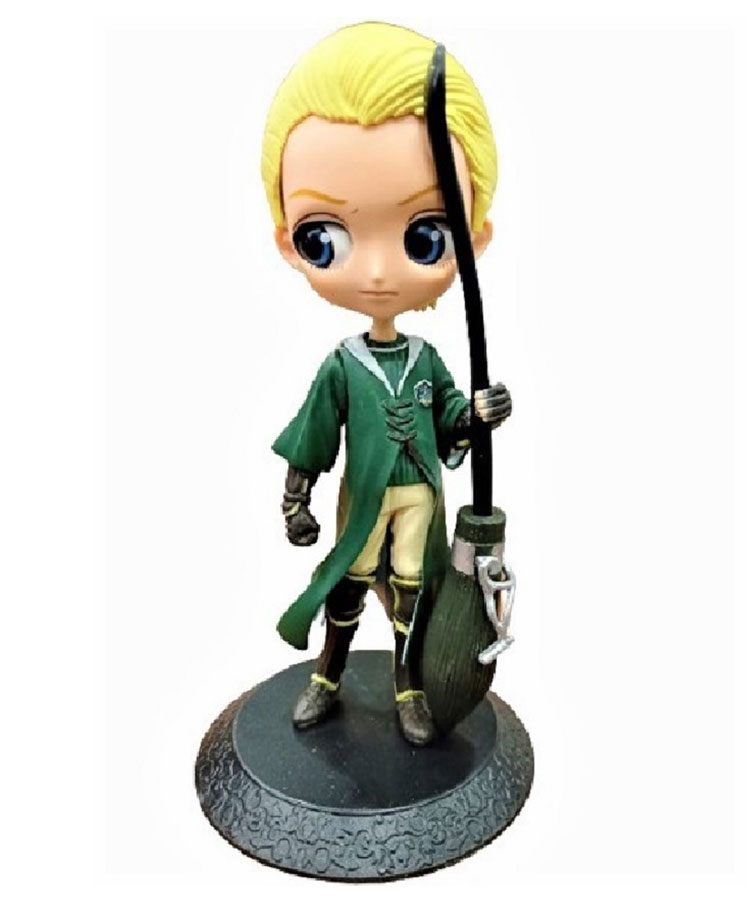 QUIRKMALL Draco Malfoy Action Figure Limited Edition Bobblehead with Mobile Holder for Car Dashboard, Office Desk & Study Table-picture-25