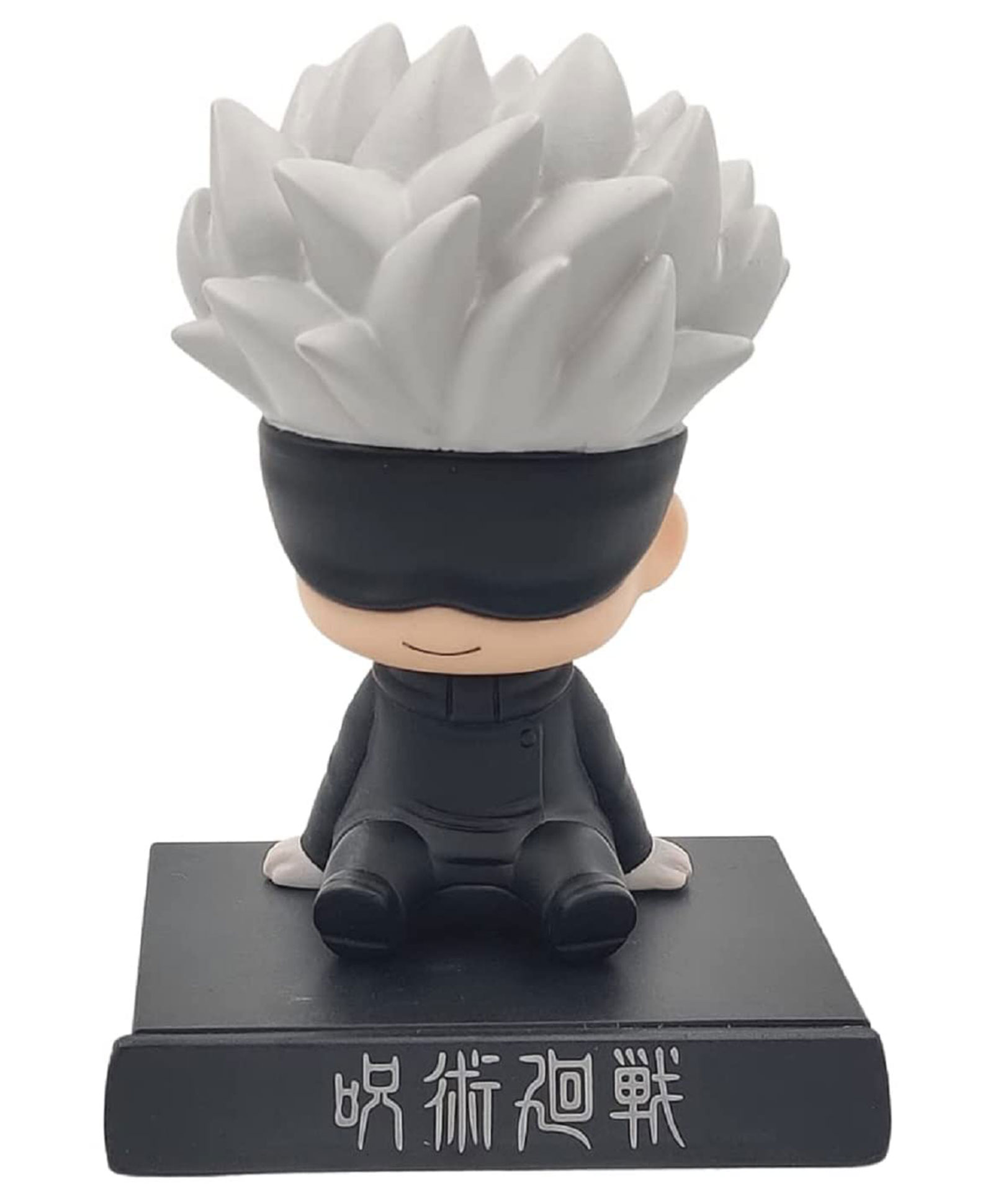 QUIRKMALL Satoru Gojo Jujutsu Kaisen Phone Holder Car Decoration Bobblehead Action Figure- Multicolor-picture-27