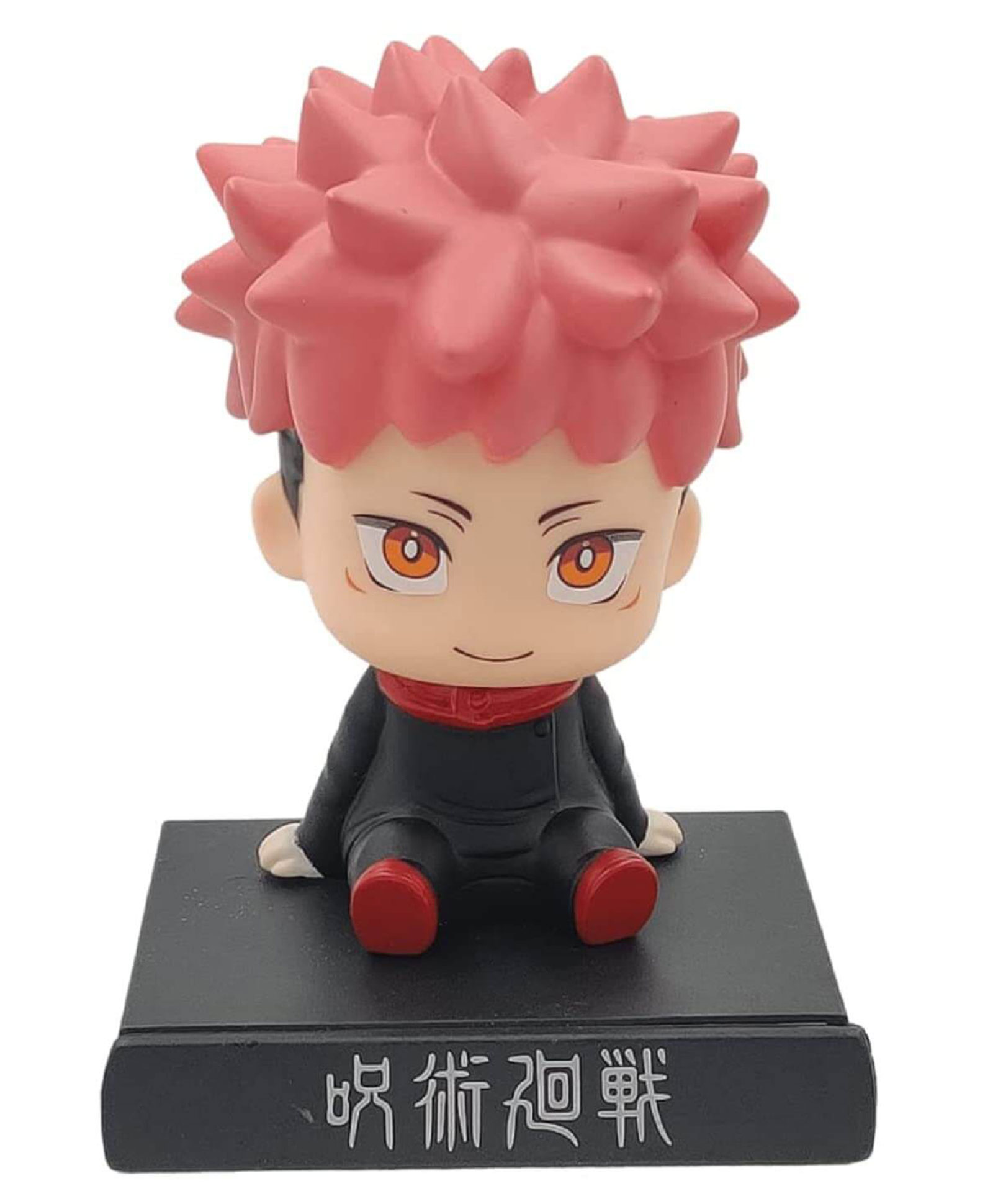 QUIRKMALL Yuji Itadori Jujutsu Kaisen Phone Holder Car Decoration Bobblehead Action Figure- Multicolor-picture-19