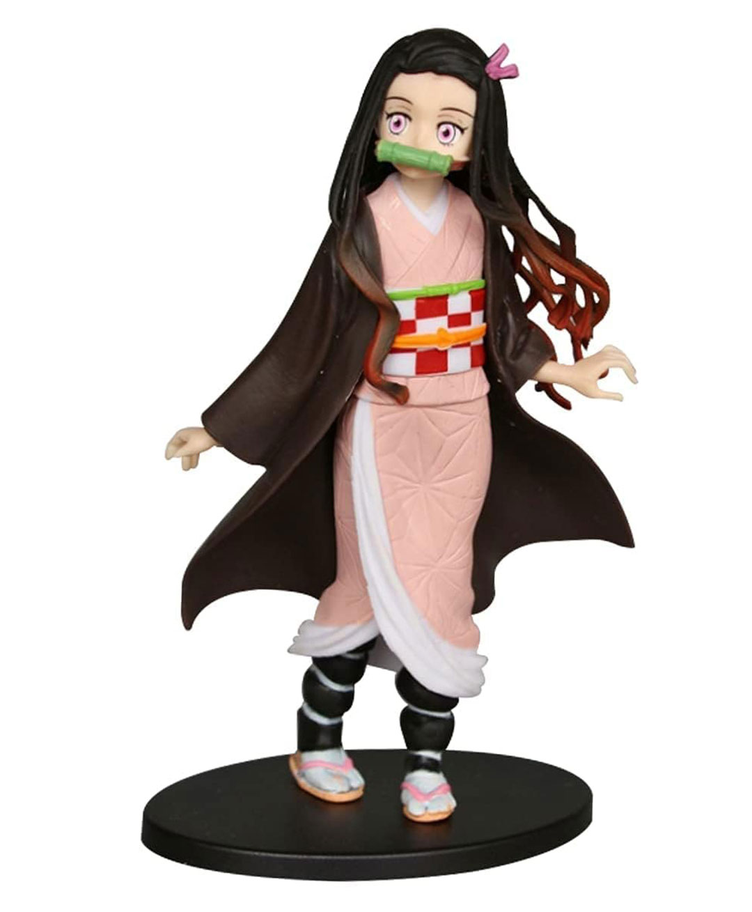 QUIRKMALL Nezuko Demon Slayer Action Figure Limited Edition for Car Dashboard Decoration Cake Office Desk & Study Table - Height 16 cm-picture-23