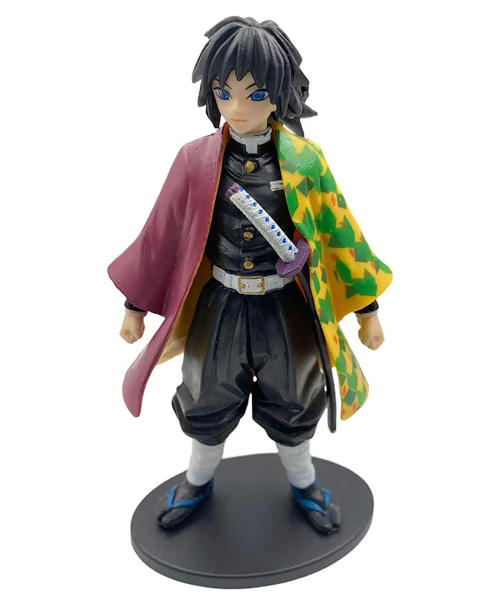 QUIRKMALL Giyu Tomioka Demon Slayer Action Figure Limited Edition for Car Dashboard Decoration Cake Office Desk & Study Table - Height 16 cm-picture-35