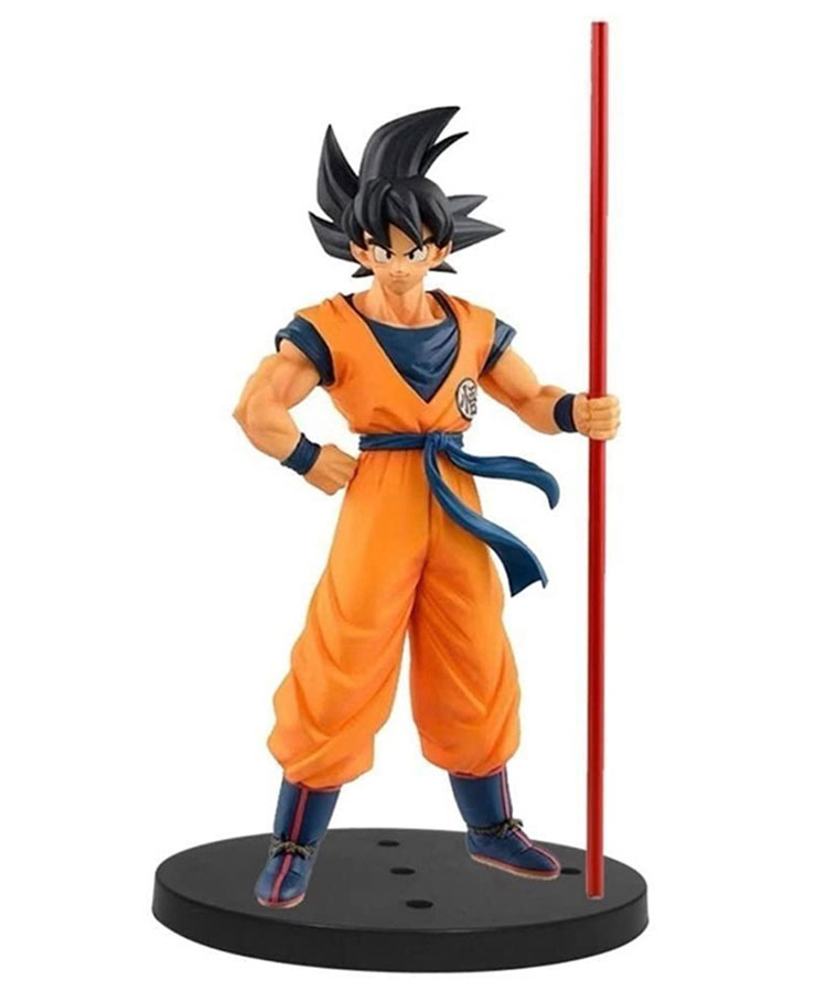 QUIRKMALL Dragonball Son Goku Somersault Large Action Figure Limited Edition Figure Toy Doll Statue Merchandise for Anime Lovers - Height 23 cm-image-14