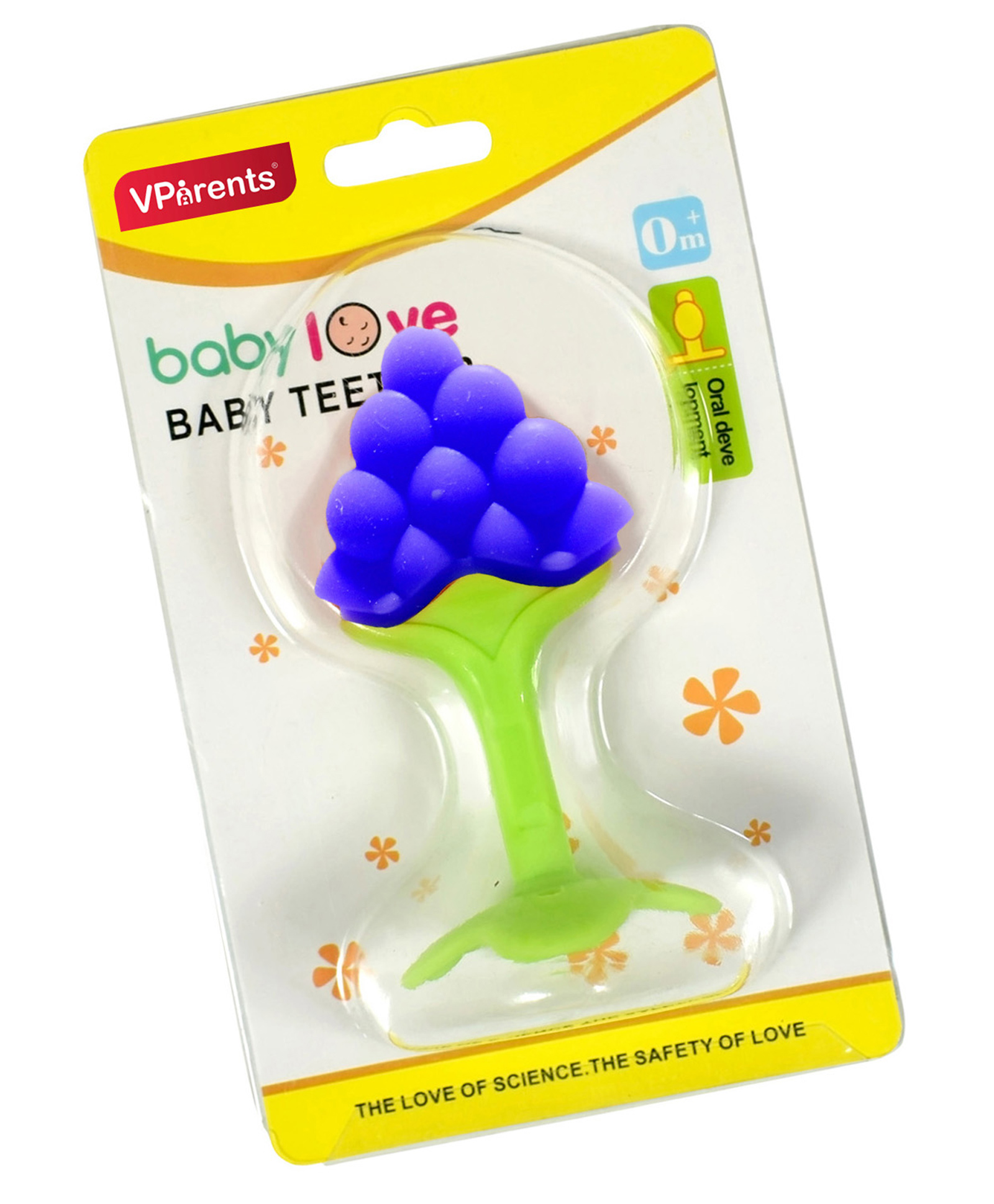 Vparents Silicone Baby Teether for 3 Months Baby Teething and Chewing Toys for Babies Bpa Free - Multicolor-picture-12