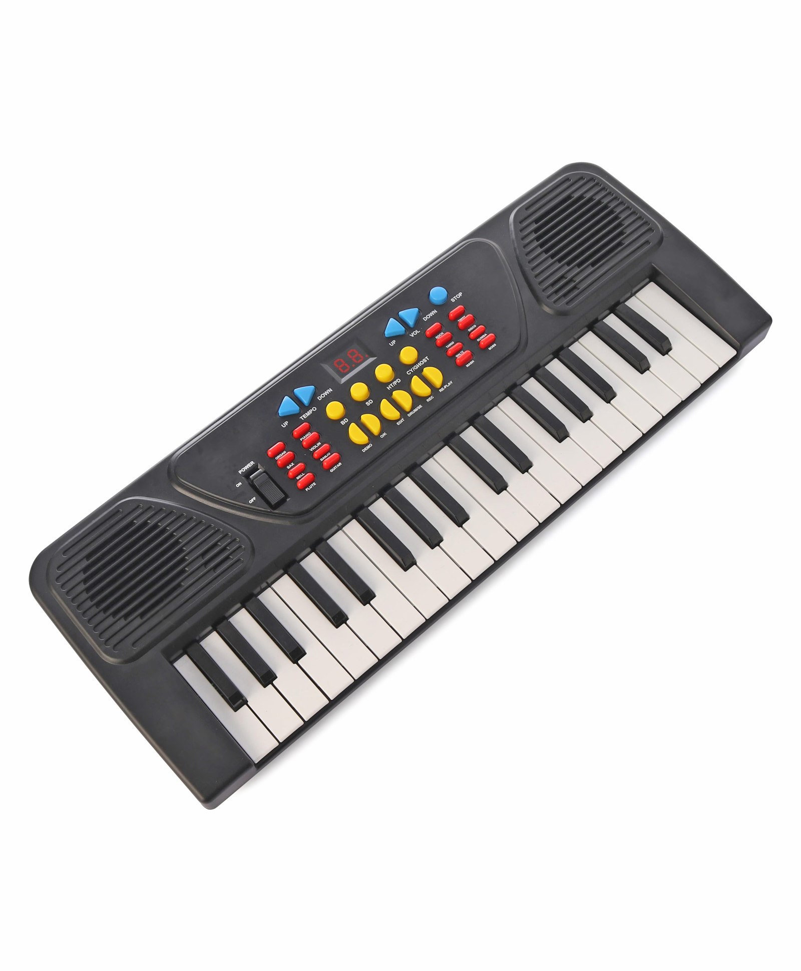 Urbantots Big Fun Piano Portable Mini Keyboard - Black & White-image-20