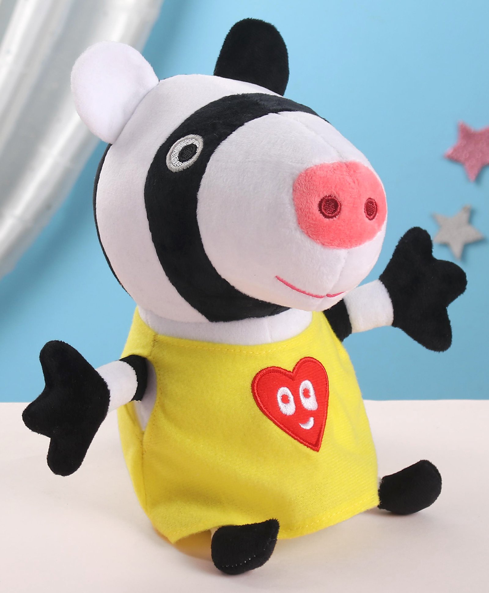 Peppa Pig Zoe Zebra Plush Soft Toy White & Black - Height 30 cm-picture-26