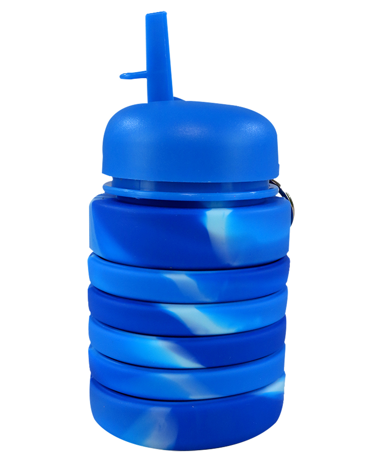 Smily Kiddos Silicone Expandable & Foldable Bottle Blue - 500 ml-picture-14