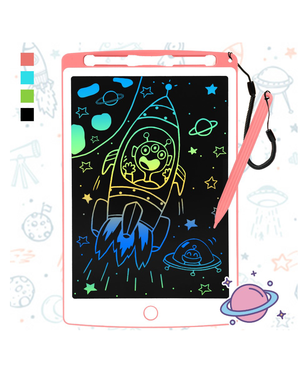 Negocio LCD Writing Tablet 8.5 inch Drawing Board Tablet Doodle Board - Pink-picture-11