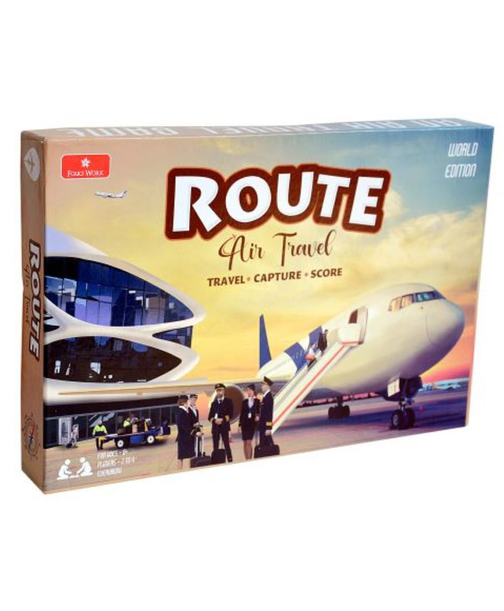 Folks Work Route Air Travel - Multicolour-picture-12