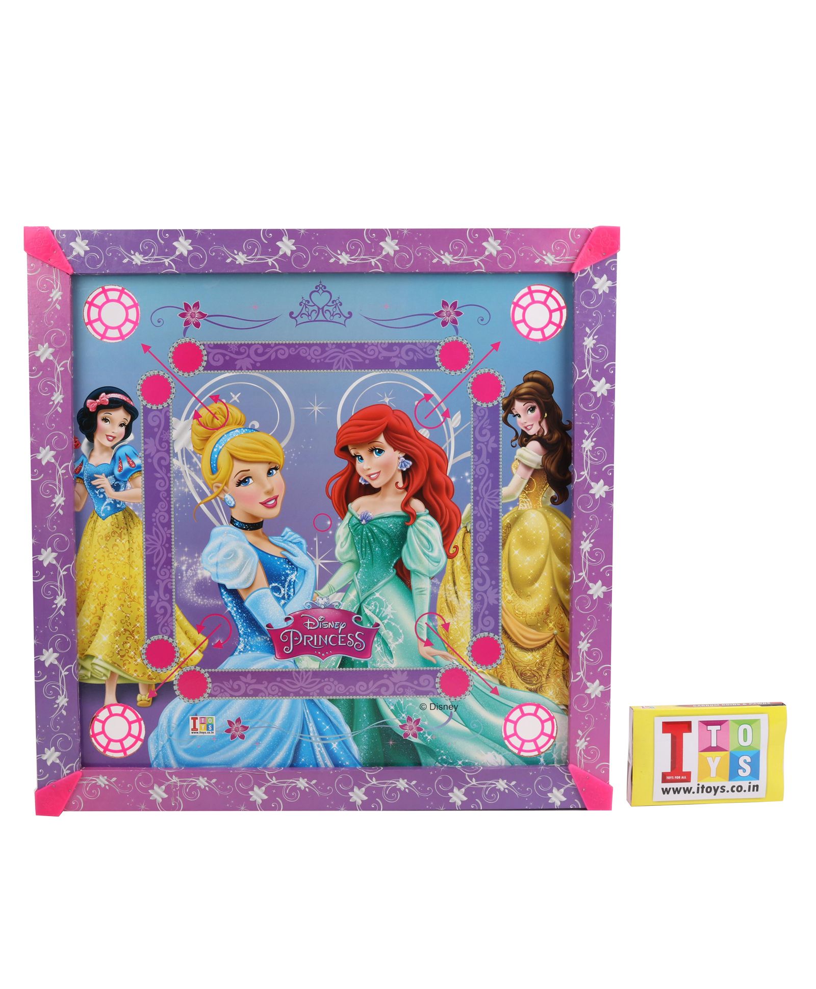 Disney Princess Carrom Board (Color & Print May Vary)-image-48