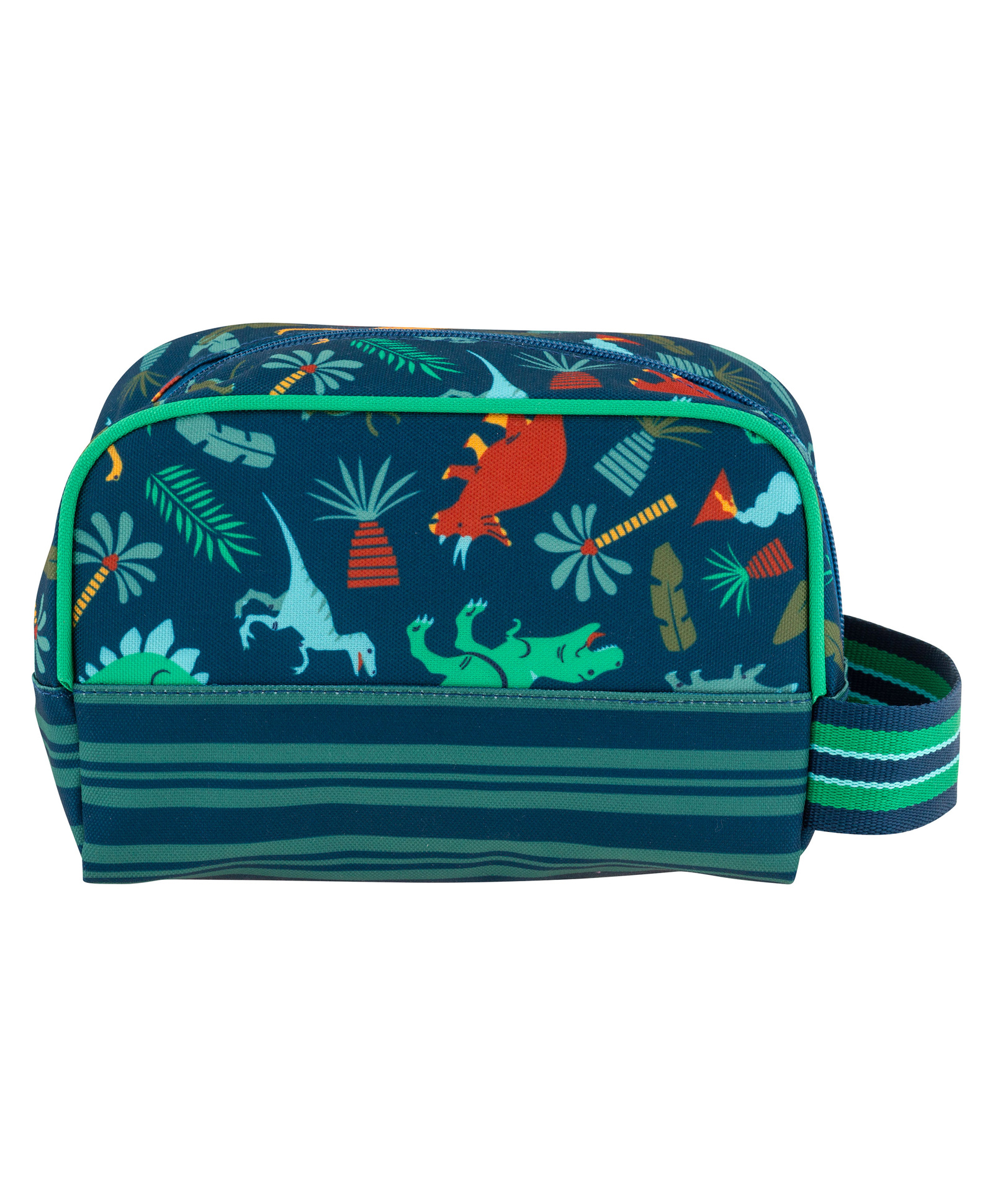 Stephen Joseph Toiletry Bag Dino Print - Blue & Green-image-13