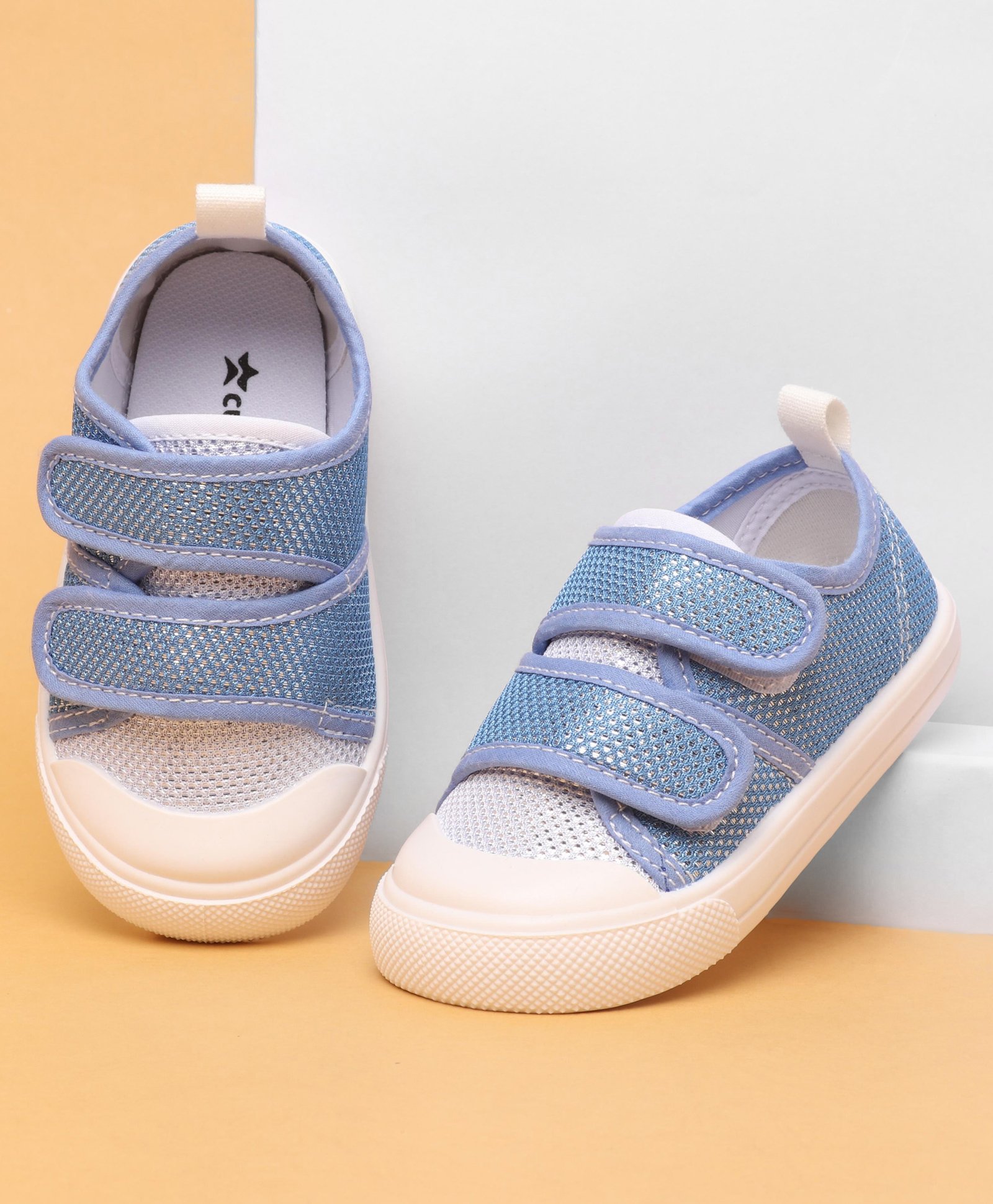 Cute Walk by Babyhug Casual Shoes with Velcro Closure - Blue-picture-32