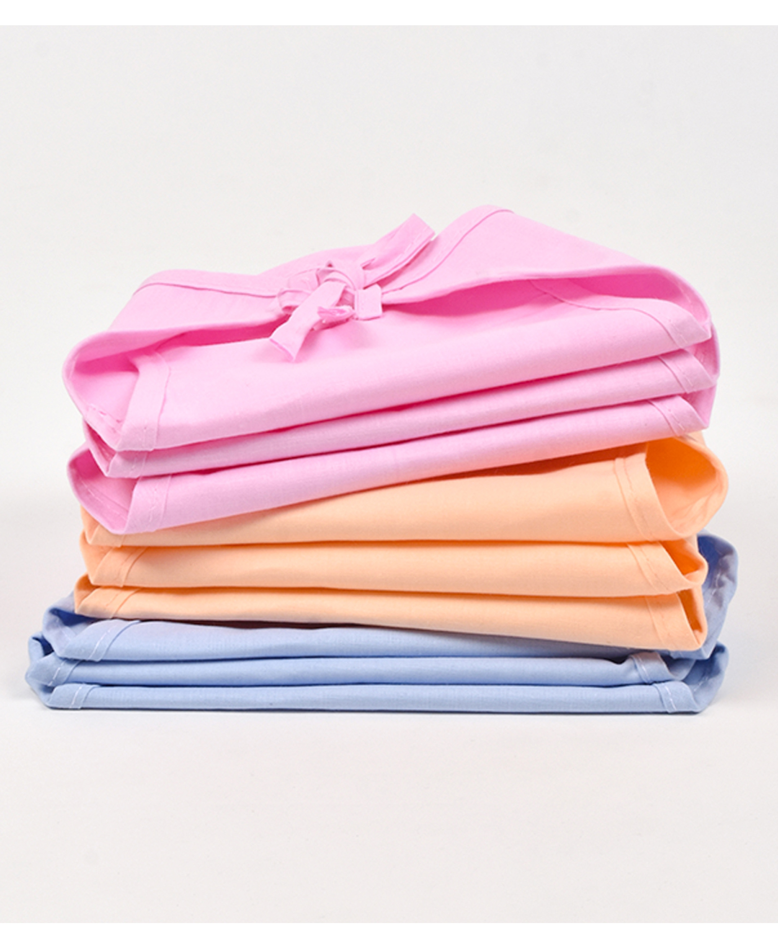 Moms Home Cotton Double Layered Cloth Langot Pack of 9 - Multicolour