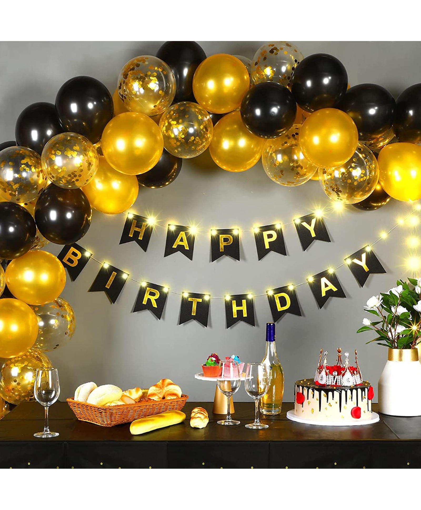 Bubble Trouble Happy Birthday Decoration Items - Pack of 34-picture-15