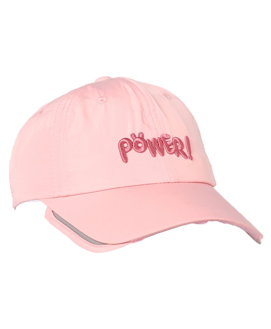 Kid-O-World Power Text Embroidered Cap - Peach-picture-29