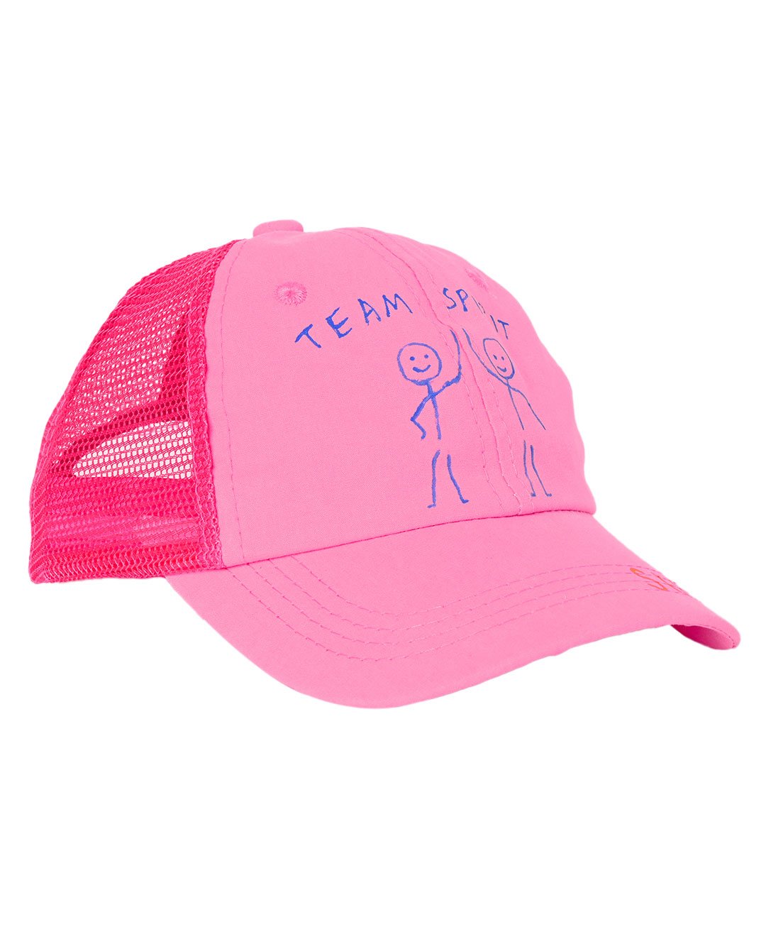 Kid-O-World Team Spirit Printed Cap - Pink-picture-10
