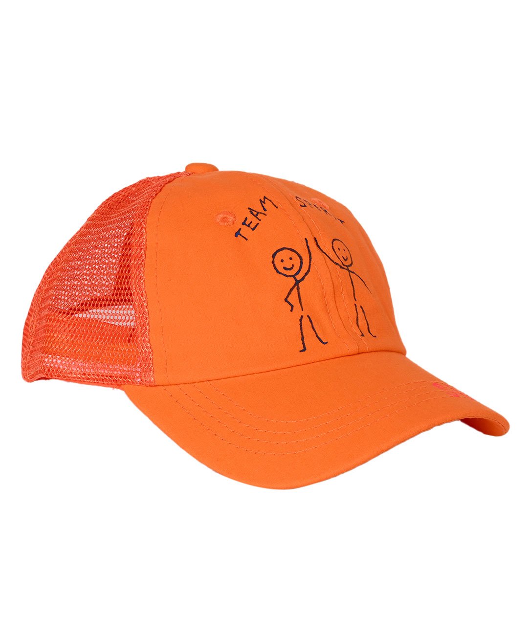 Kid-O-World Team Spirit Printed Cap - Orange-image-42