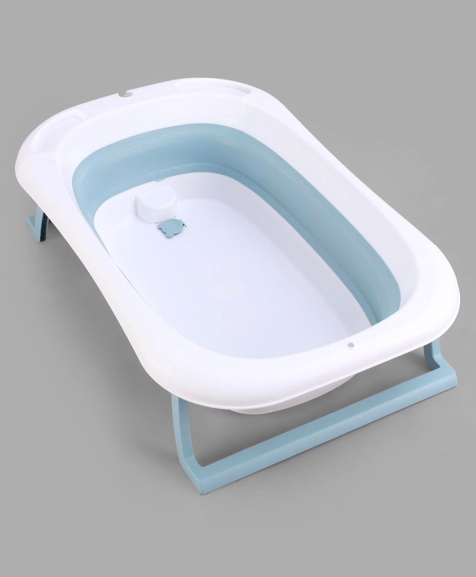 Foldable Baby Bath Tub - Blue-image-29