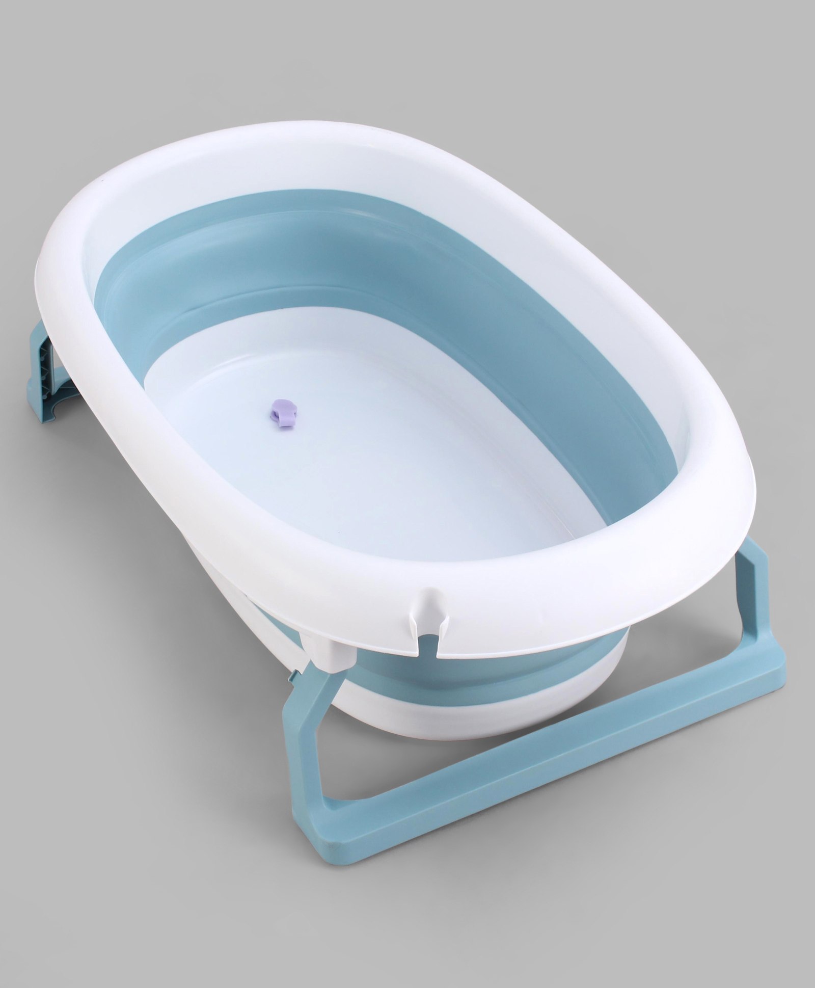 fab n funky Foldable Baby Bath Tub - Blue-picture-15