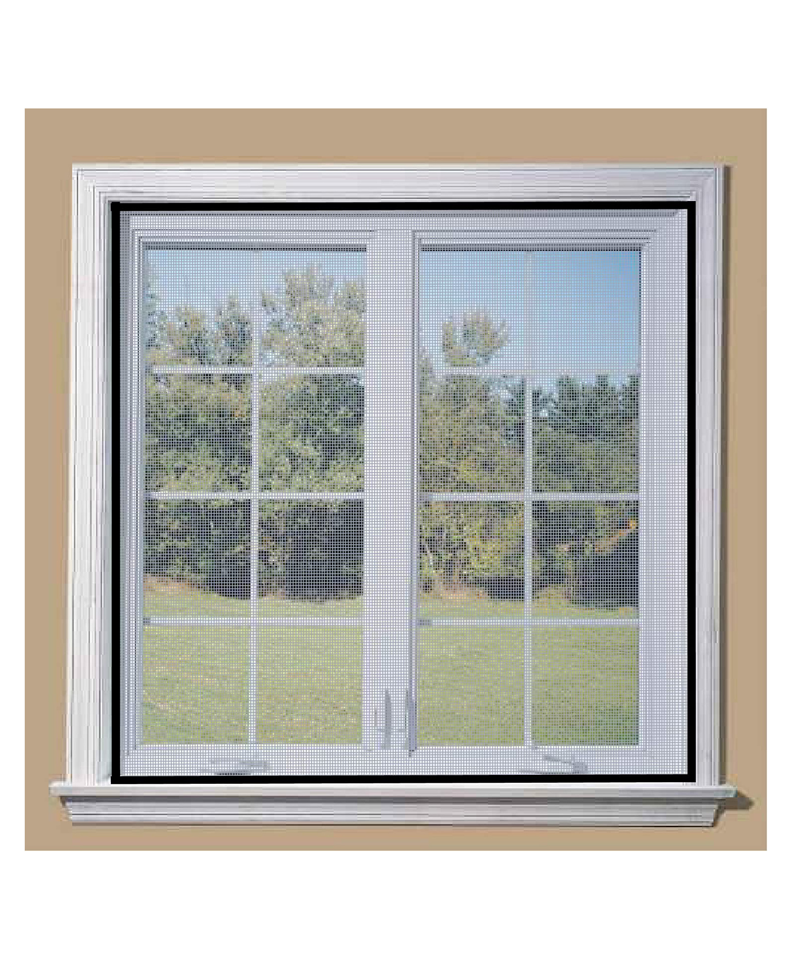 classic mosquito nets Classic Mosquito Net for Windows Premium 120GSM Fiberglass Net with Self Adhesive Hook Tape - Grey-picture-15