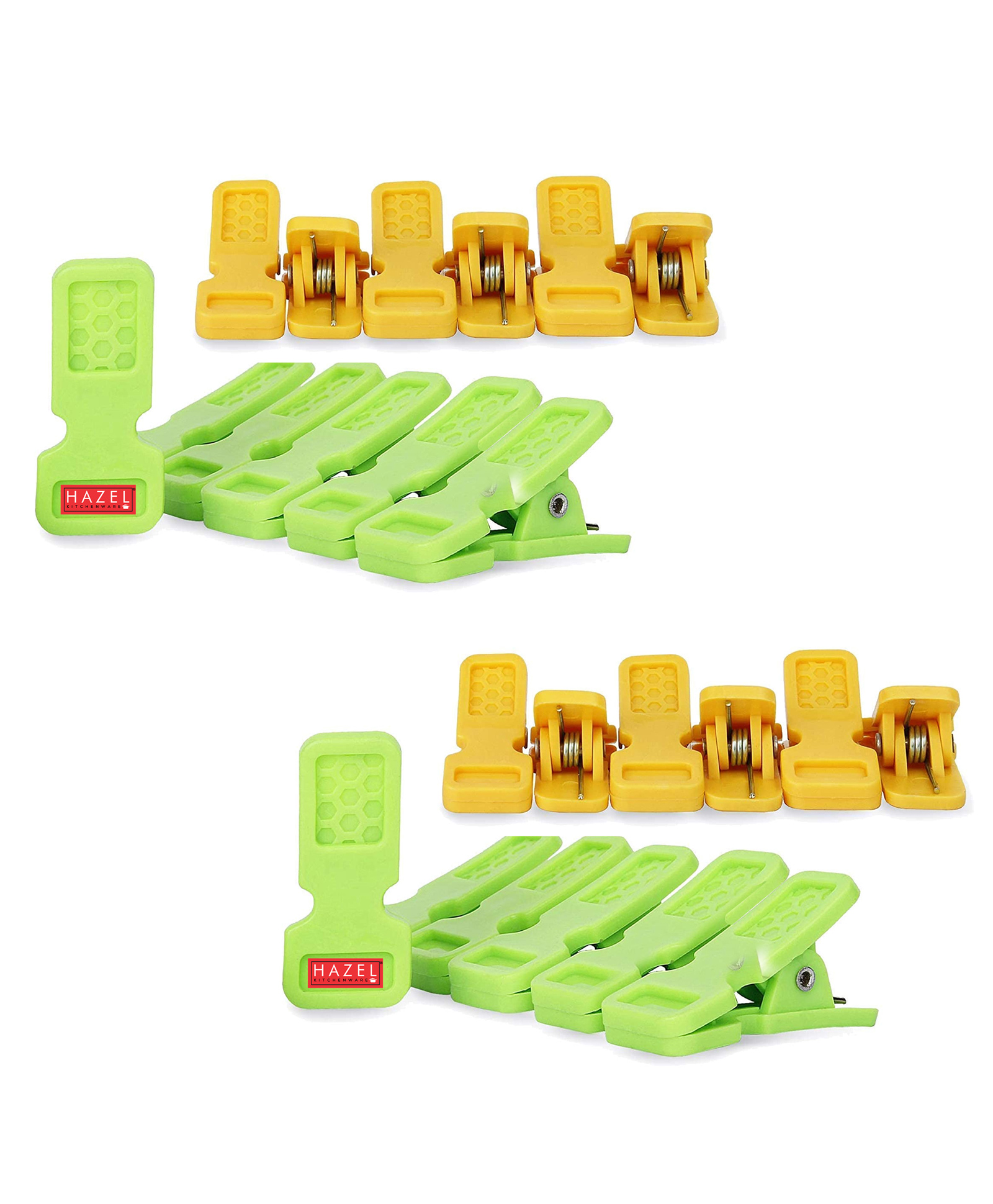 HAZEL Plastic Cloth Clips For Drying Clothes Set of 24 - Multi Color-image-26
