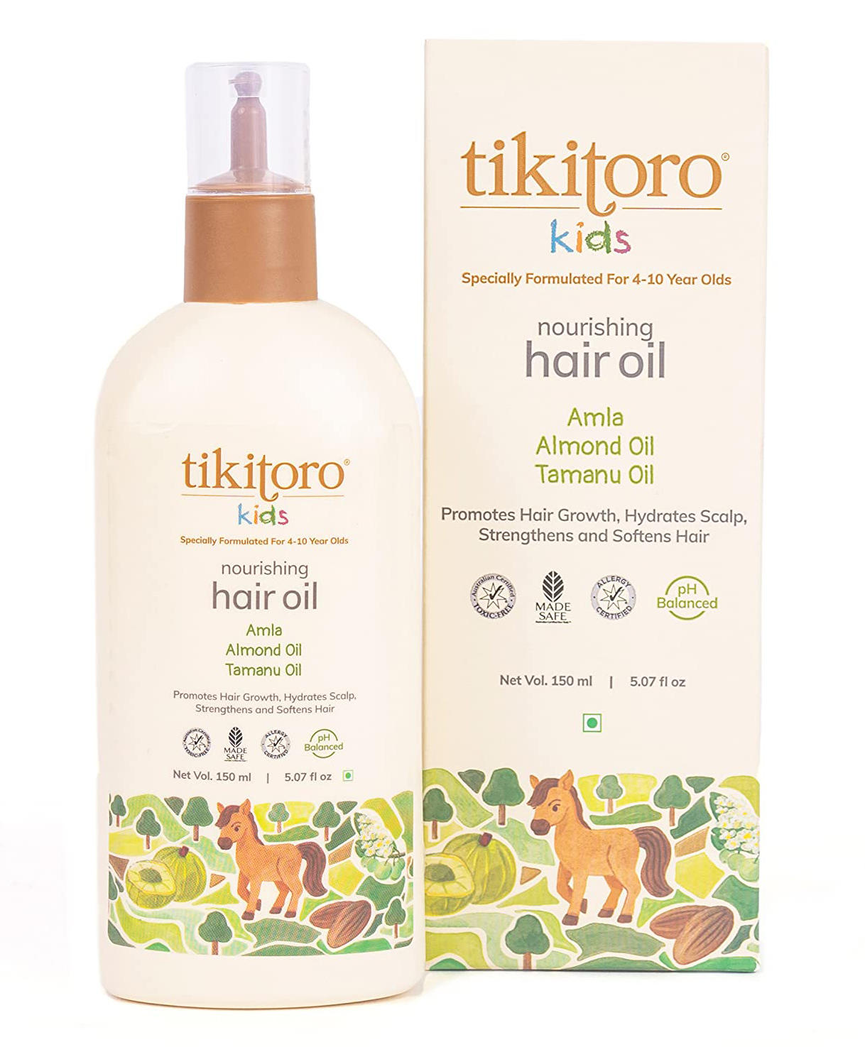 Tikitoro Kids Nourishing Hair Oil - 150 ml-picture-35