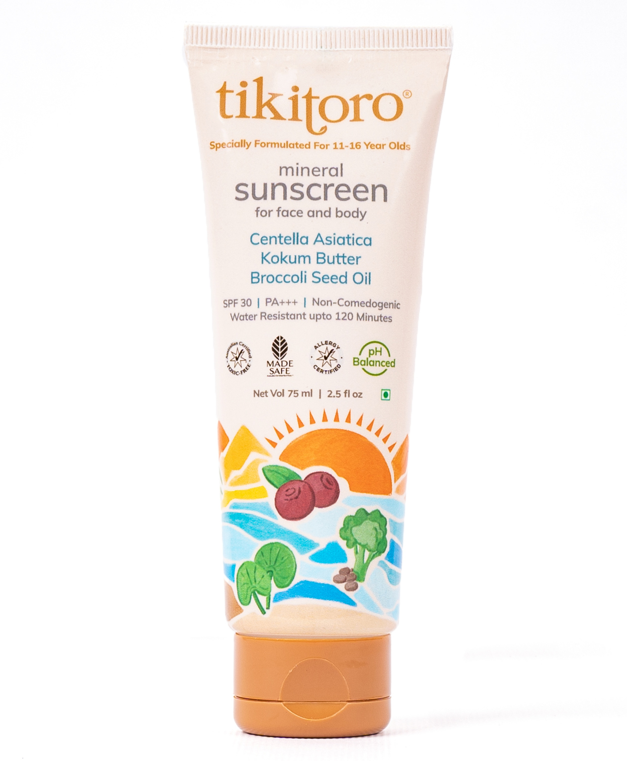Tikitoro Teens Mineral Sunscreen - 75 ml-picture-30