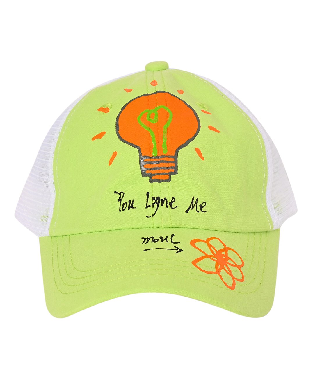 Kid-O-World You Light Me Bulb Printed Cap - Light Green-picture-19
