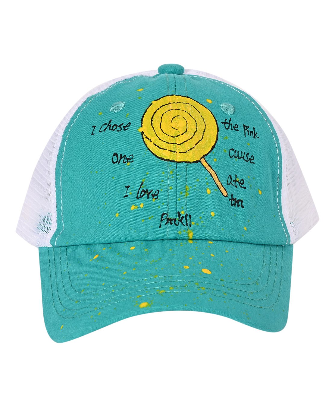 Kid-O-World Lollipop Printed Cap - Dark Green-picture-20