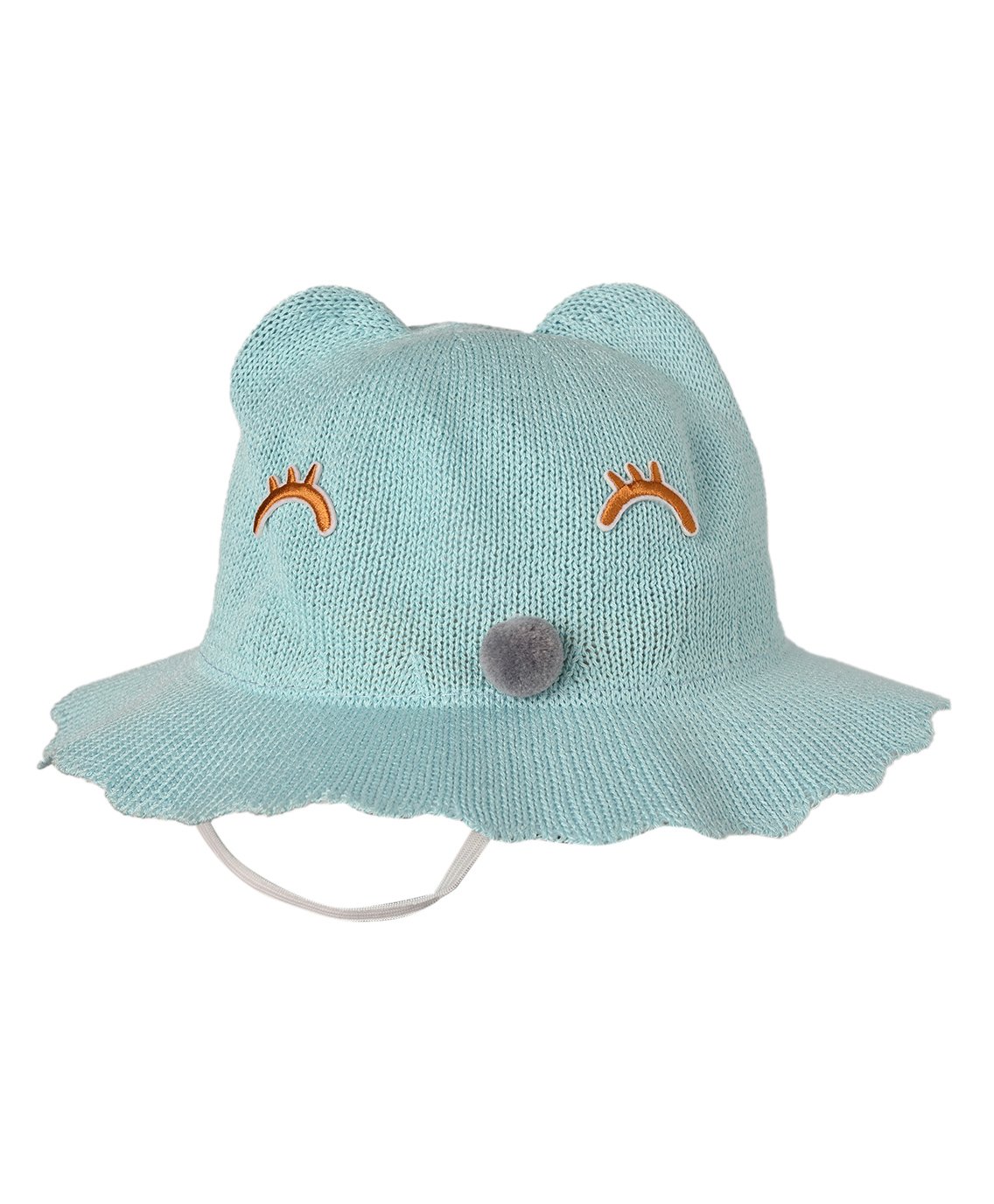 Kid-O-World Eye Nose Patch Hat - Light Blue-image-45