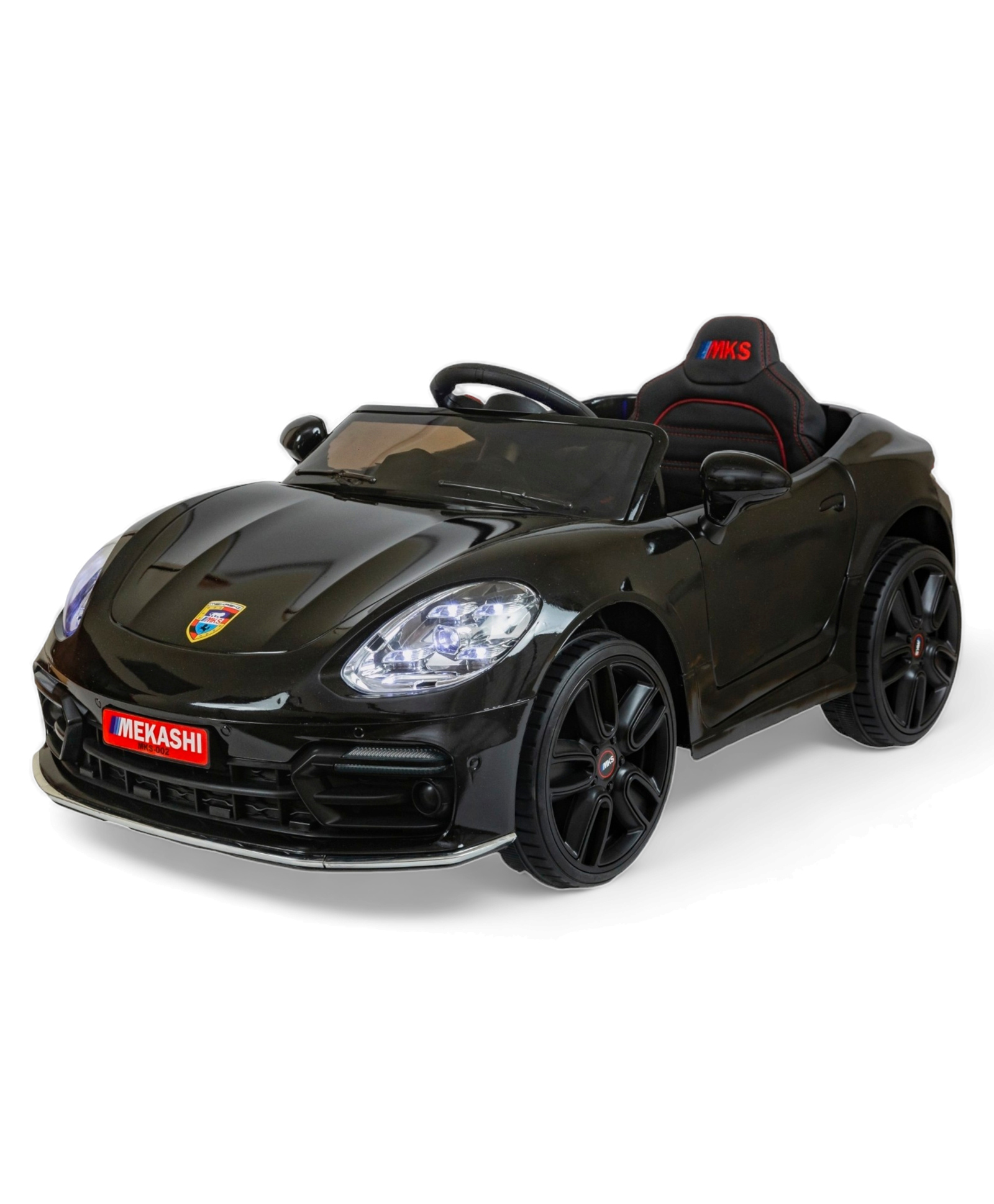 Mekashi Battery Operated Ride On Car For Kids - Black-picture-10