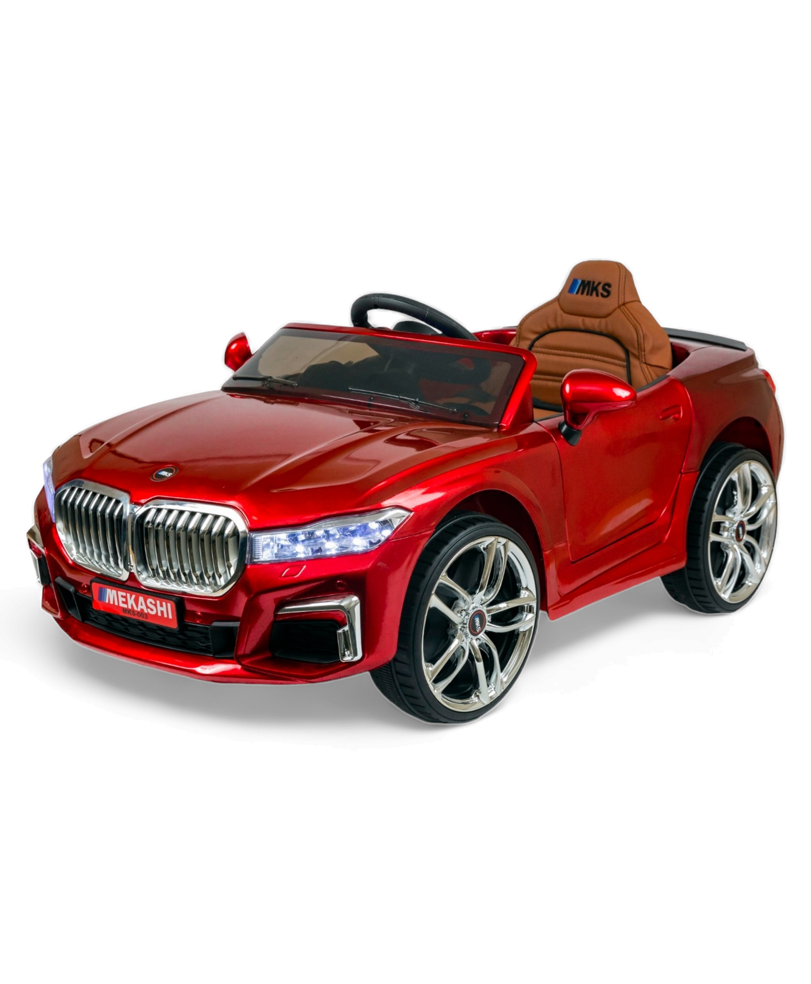 Mekashi Battery Operated Ride On Car For Kids - Red-picture-11