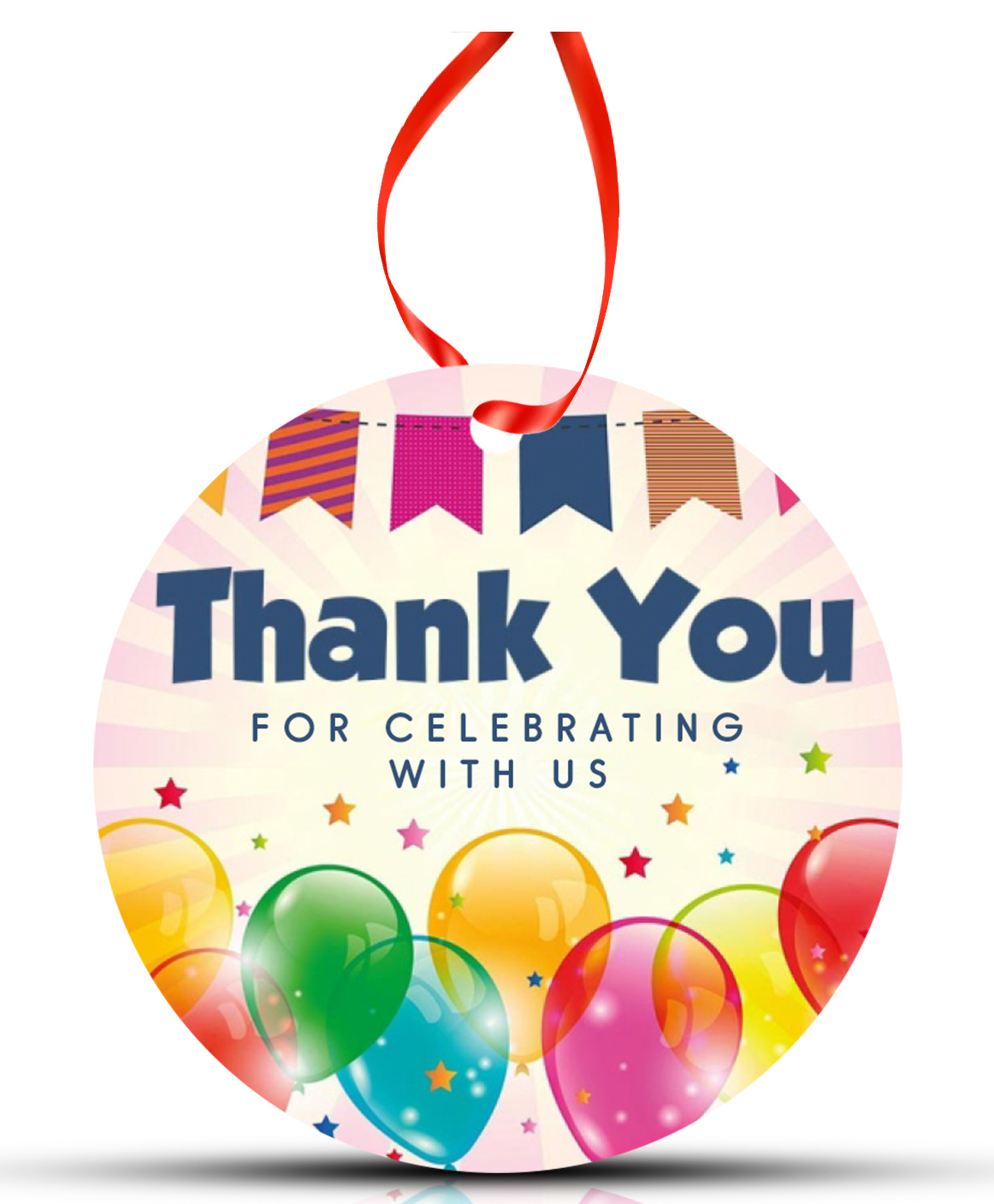 Zyozi Round  Thank You Tags Multicolour -  Pack of 28-picture-23