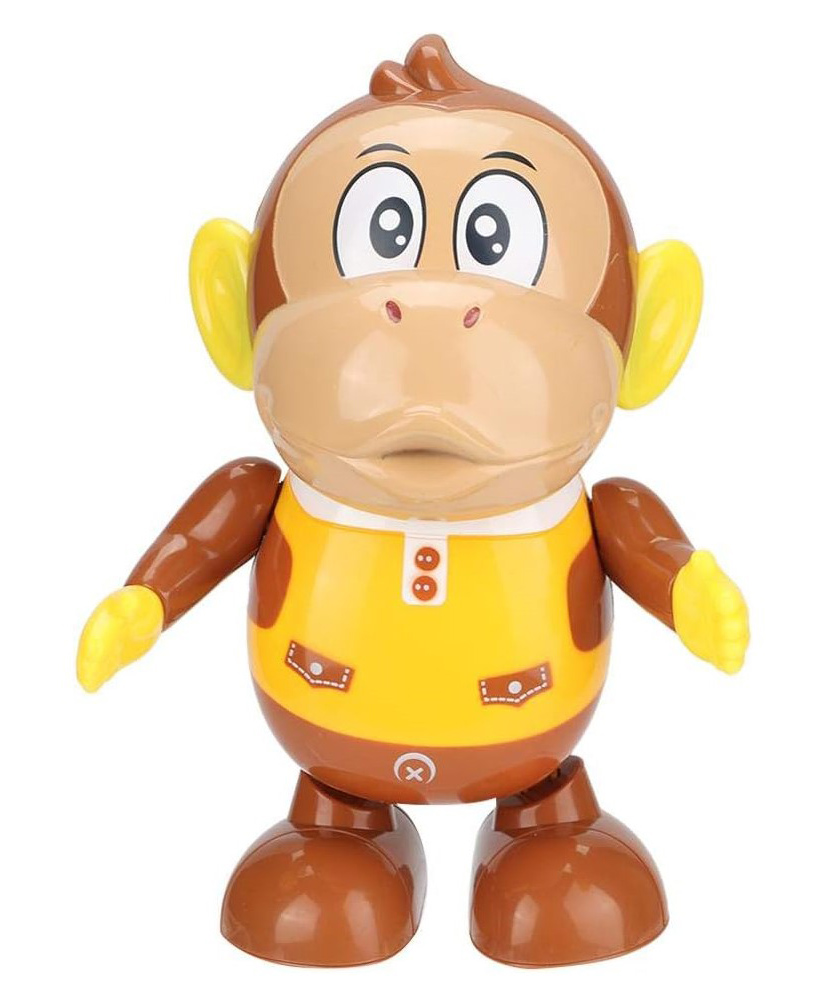 YAMAMA Swinging Monkey Toy With Light & Music For Kids  Multicolor-image-32