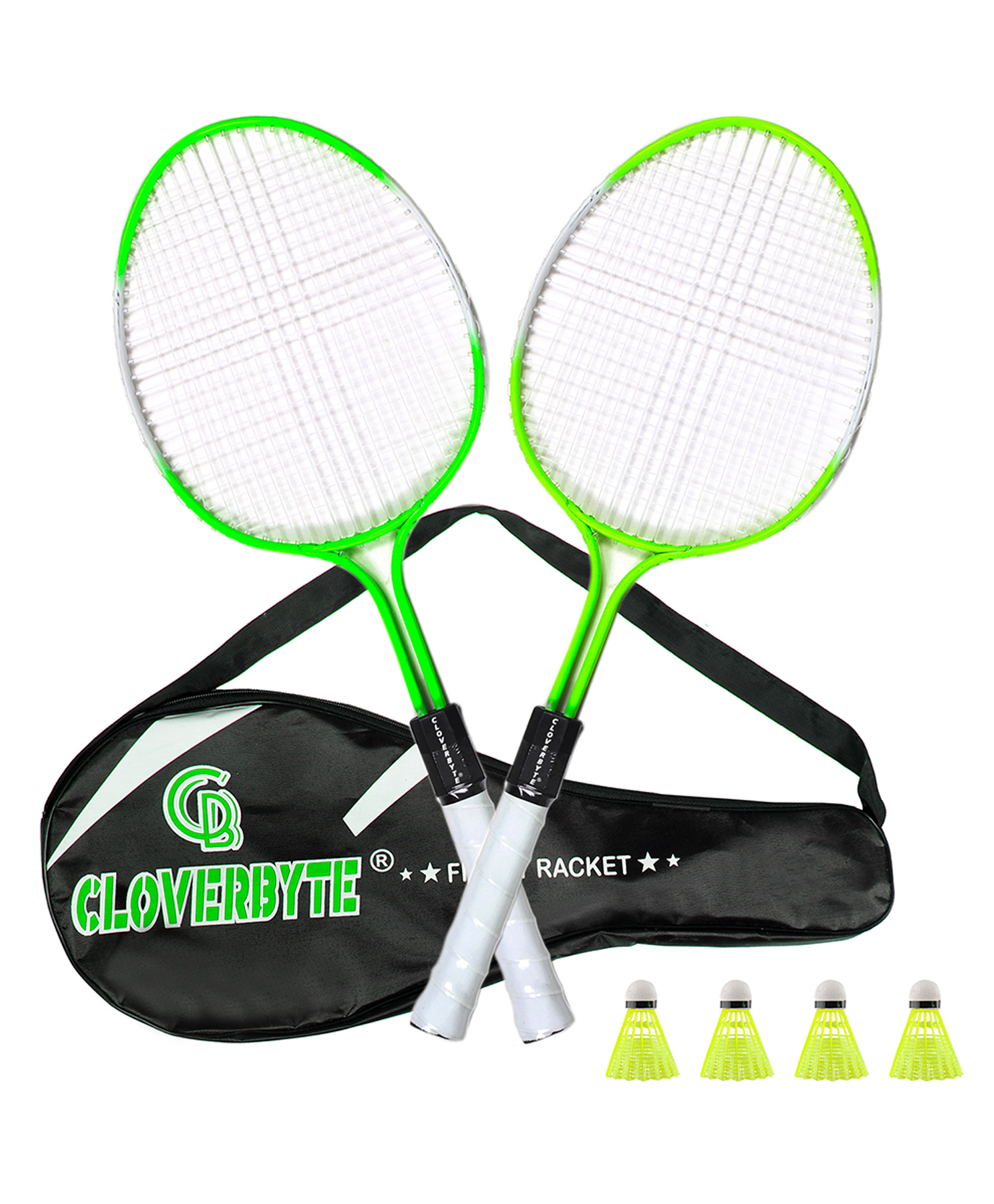 CLOVERBYTE Junior 2 Piece Badminton With 4 Shuttlecock And Bag -Multicolour-picture-25