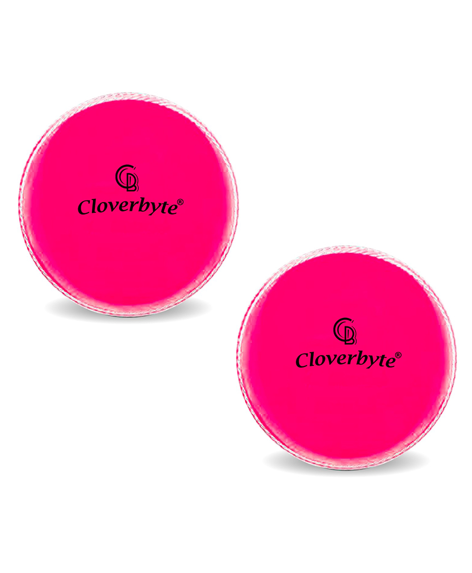CLOVERBYTE ProfessionalSoft  Cricket Rubber Balls Pack of 2 - Pink-image-18