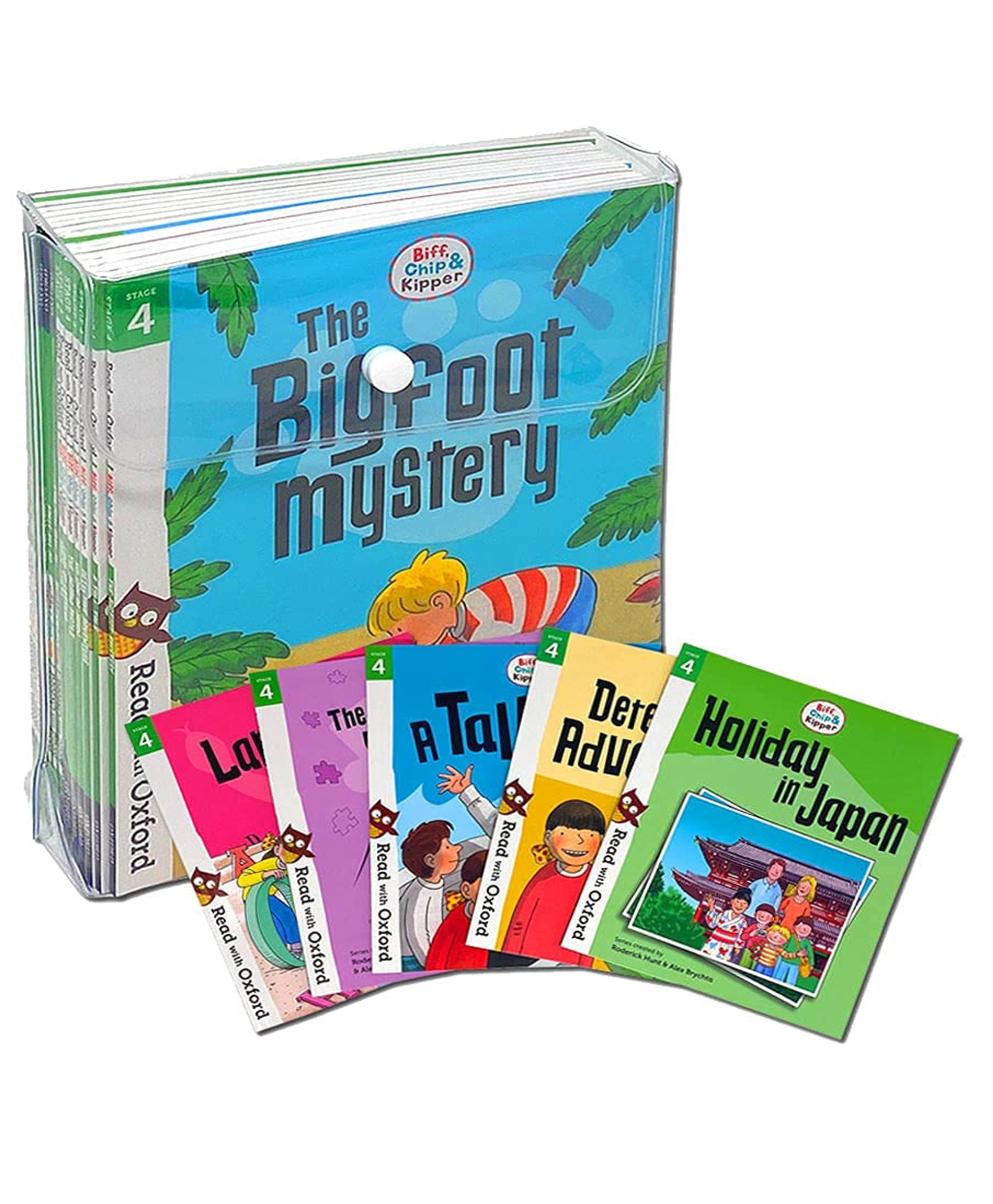 Wilco International Biff Chip and Kipper Stage 4 Read with Oxford 16 Books Collection Set - English-image-18