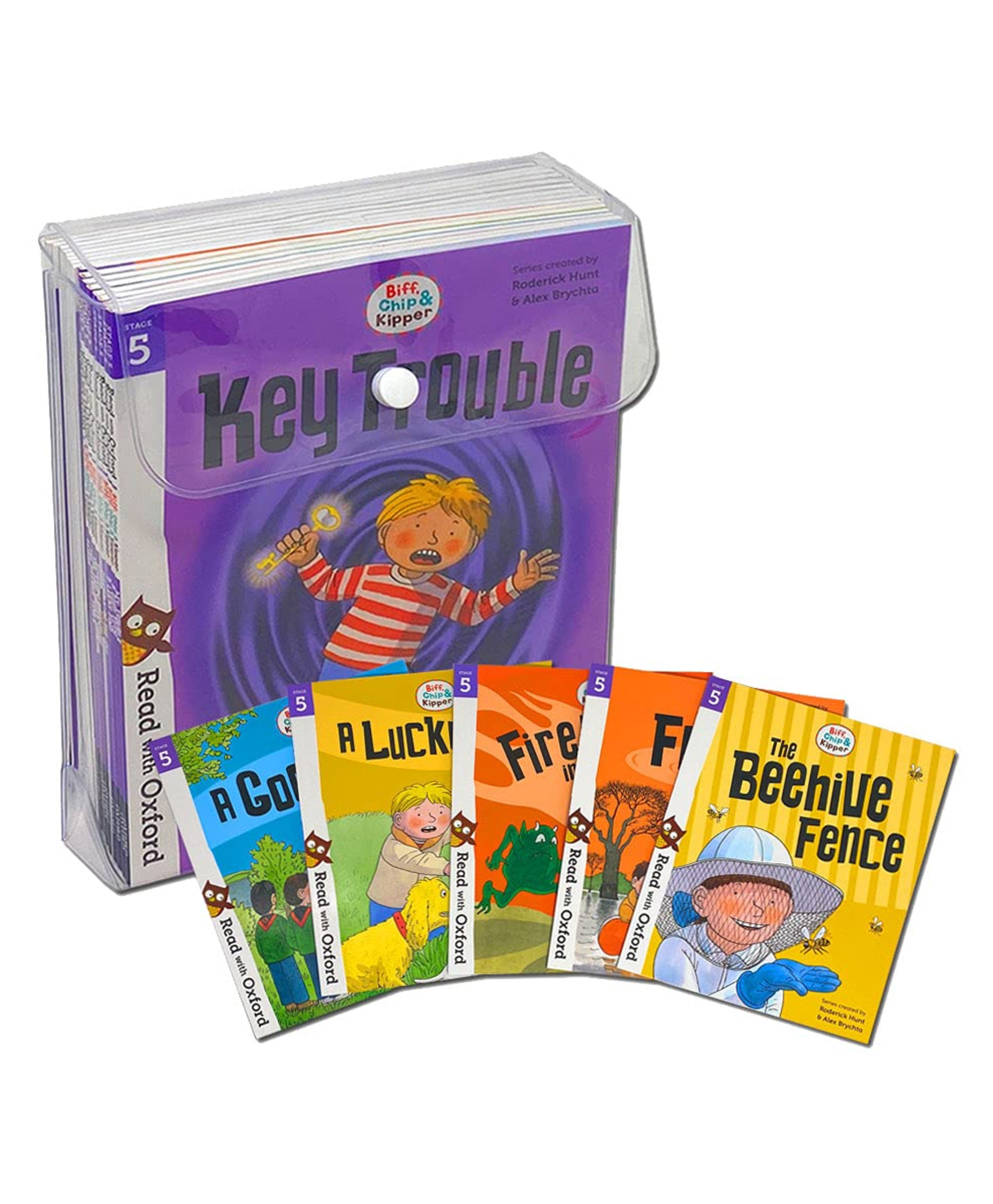 Wilco International Biff Chip and Kipper Stage 5 Read with Oxford 16 Books Collection Set - English-image-19