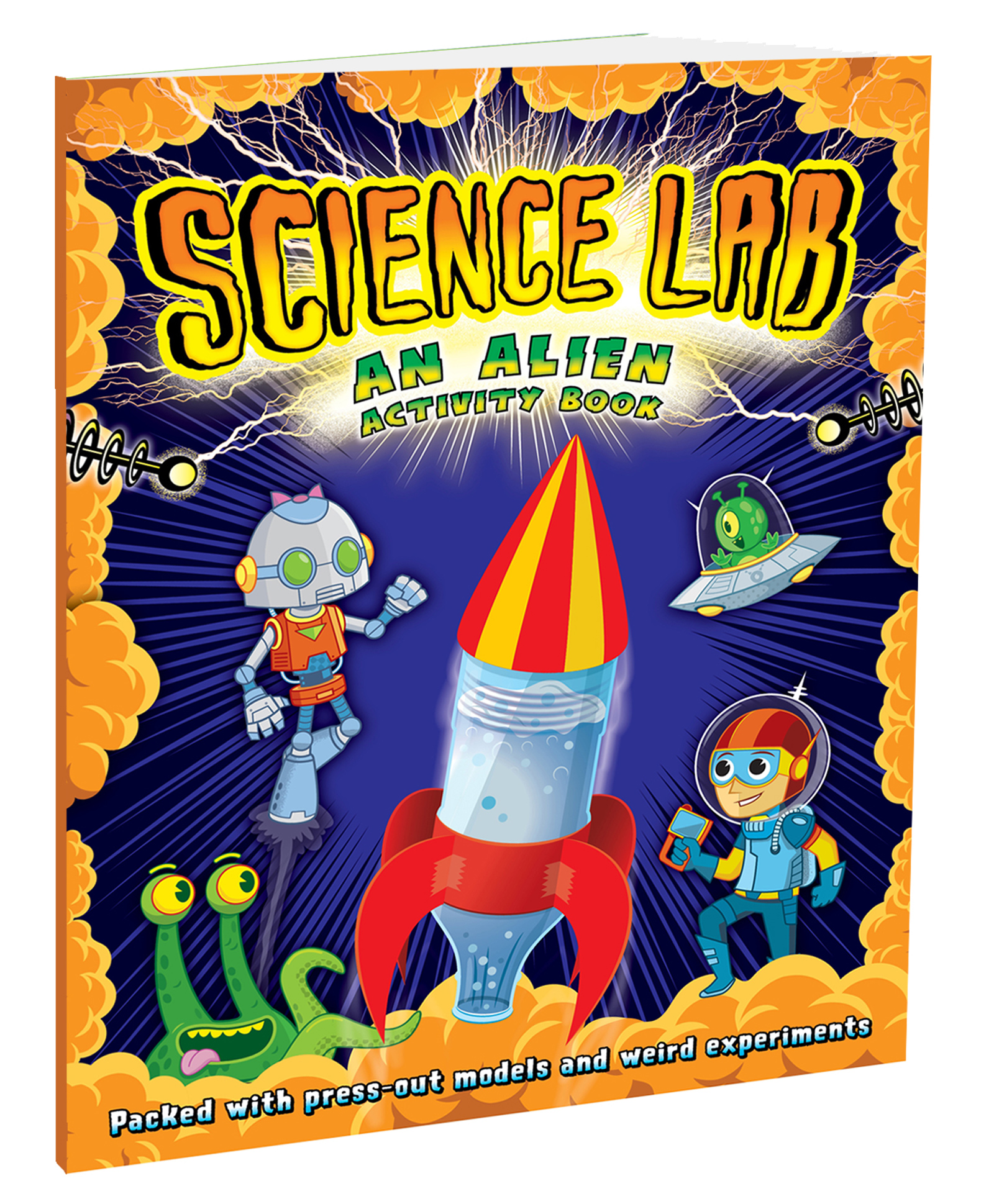 Science Lab  An Alien Activity Book - English-image-34