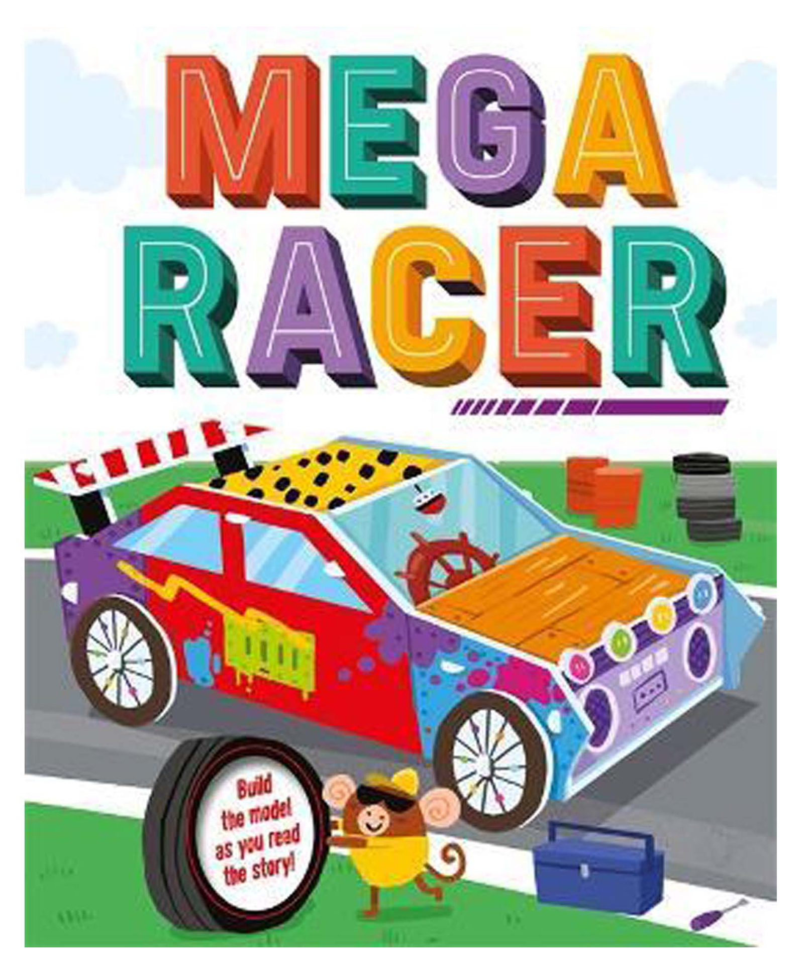 Mega Racer Board Book - English-image-41