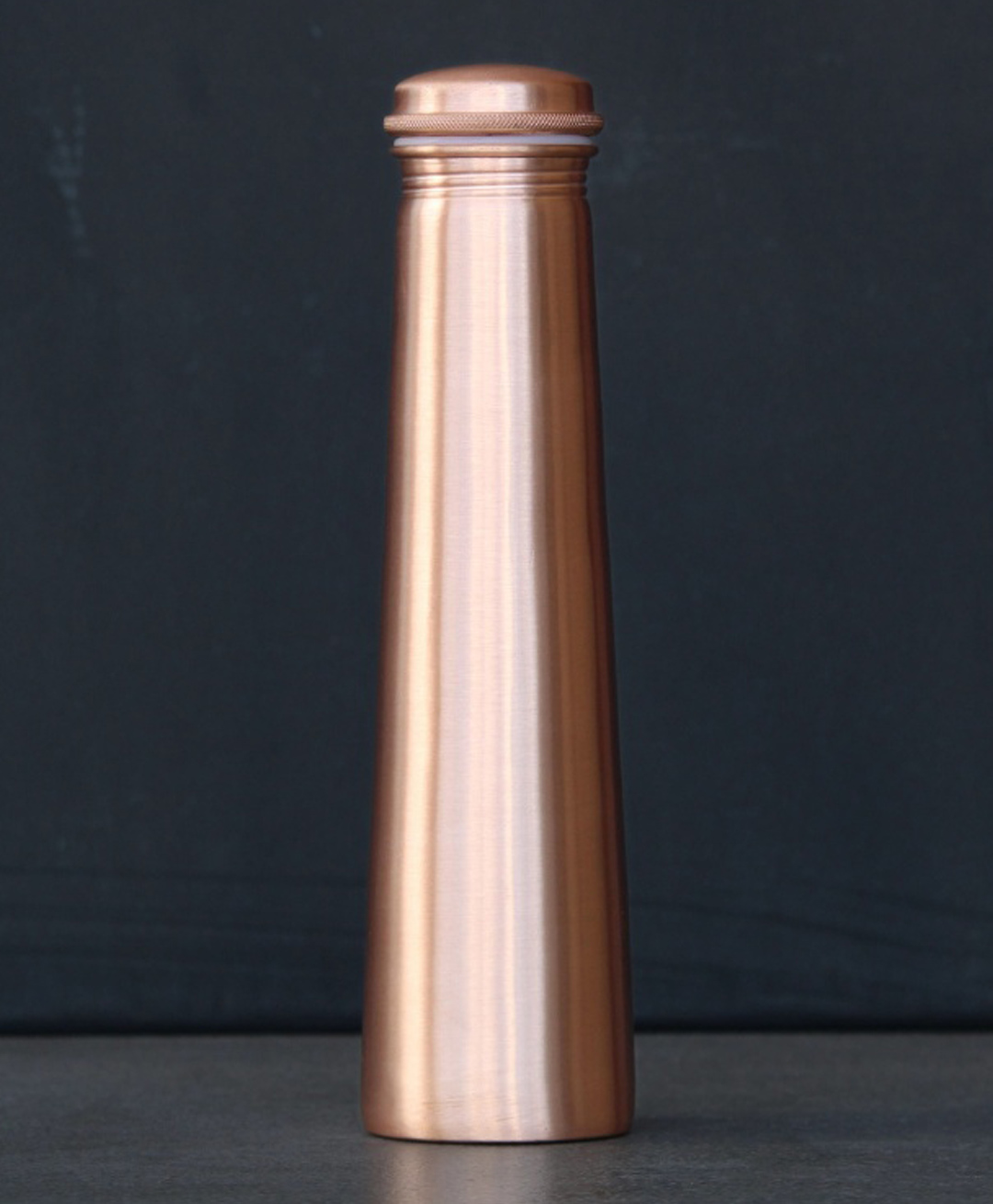Indian Bartan Copper Curved Bottle- 750 ml-picture-13