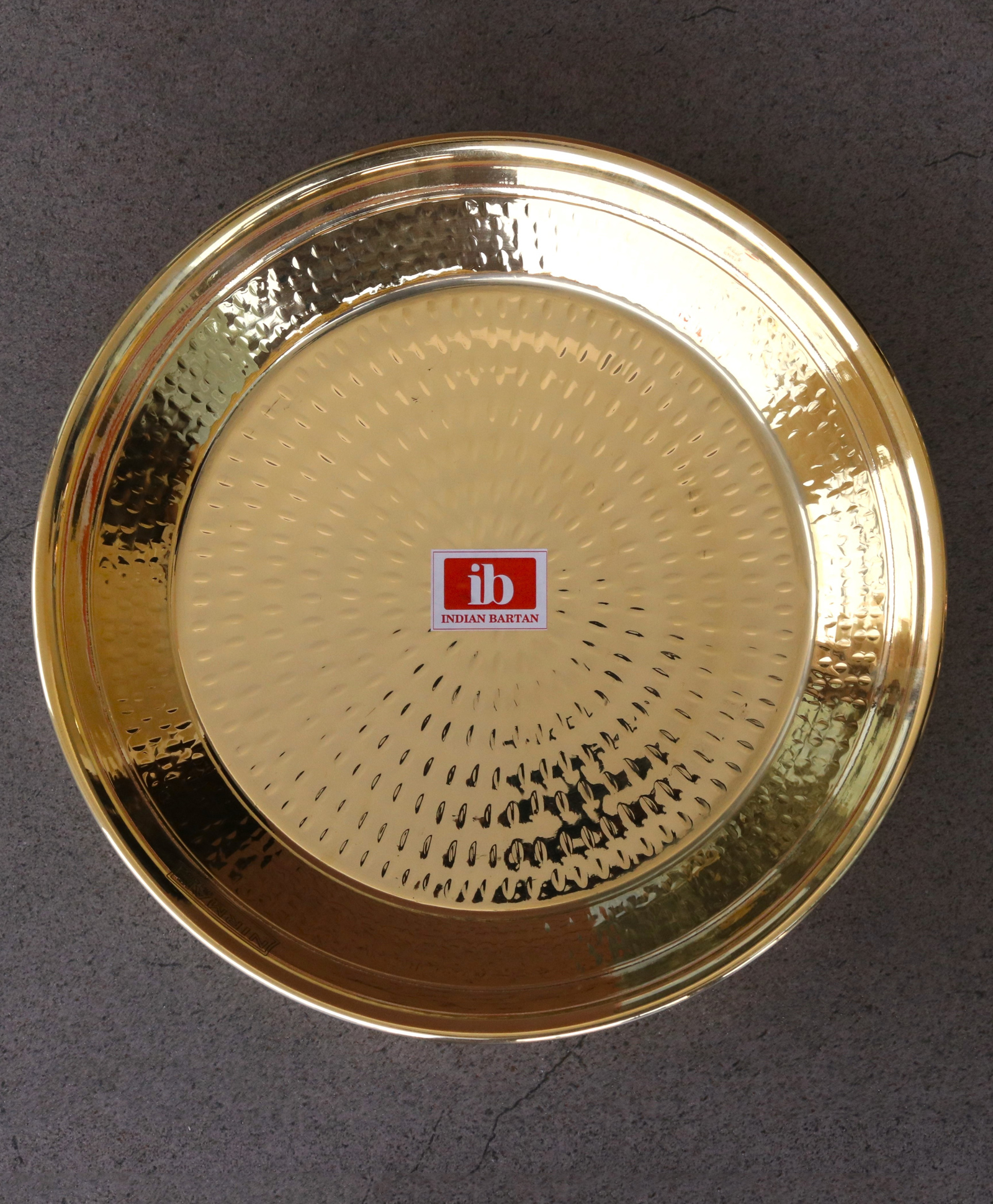 Indian Bartan Brass Paraat small- 1 quantity-image-29
