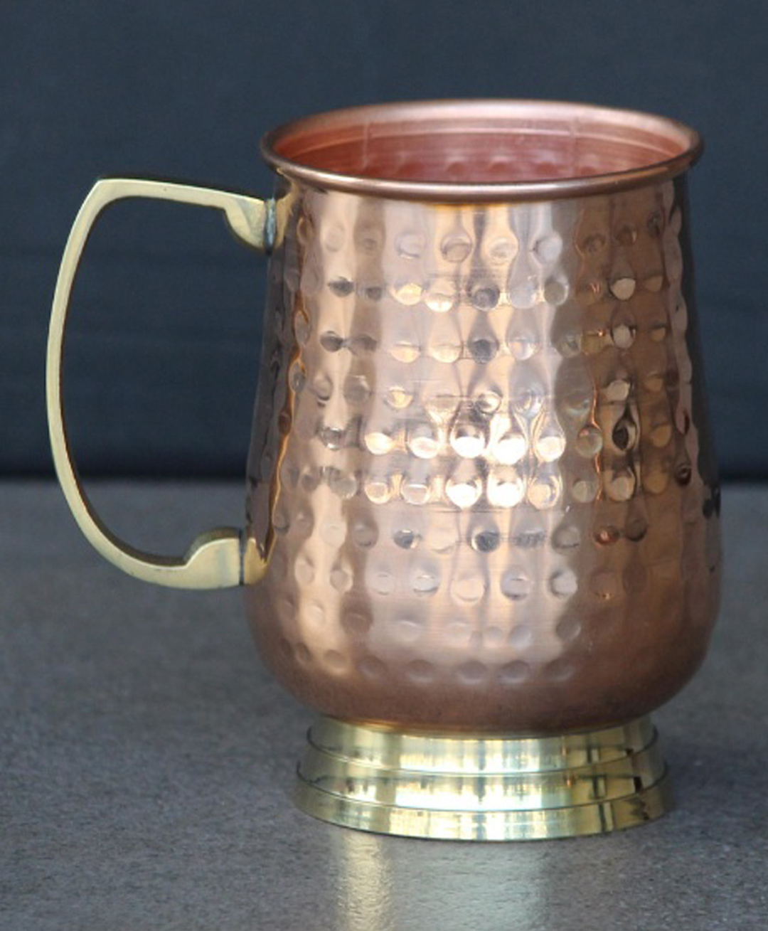 Indian Bartan Copper Mug- 500 ml-picture-21