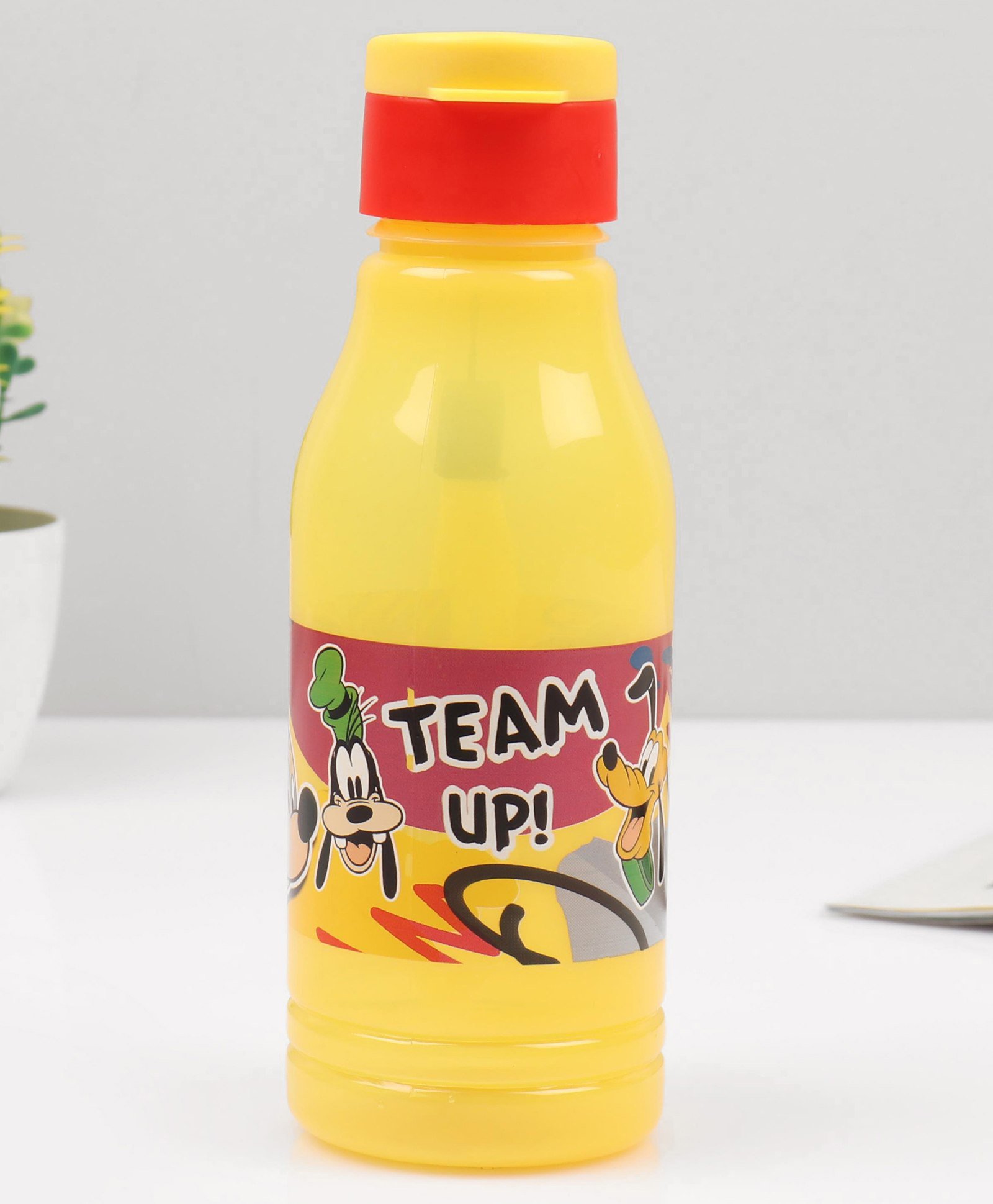 Marvel Select Disney Mickey Mouse & Friends Theme Sipper Bottle Yellow - 400 ml-image-25