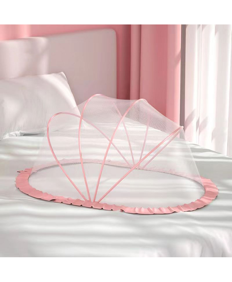 Babyhug  Foldable Mosquito Net Large Size- Pink