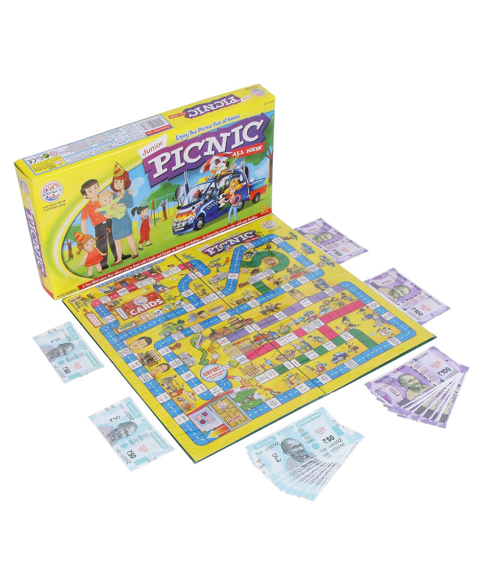 Ratnas Picnic Game - Multicolor